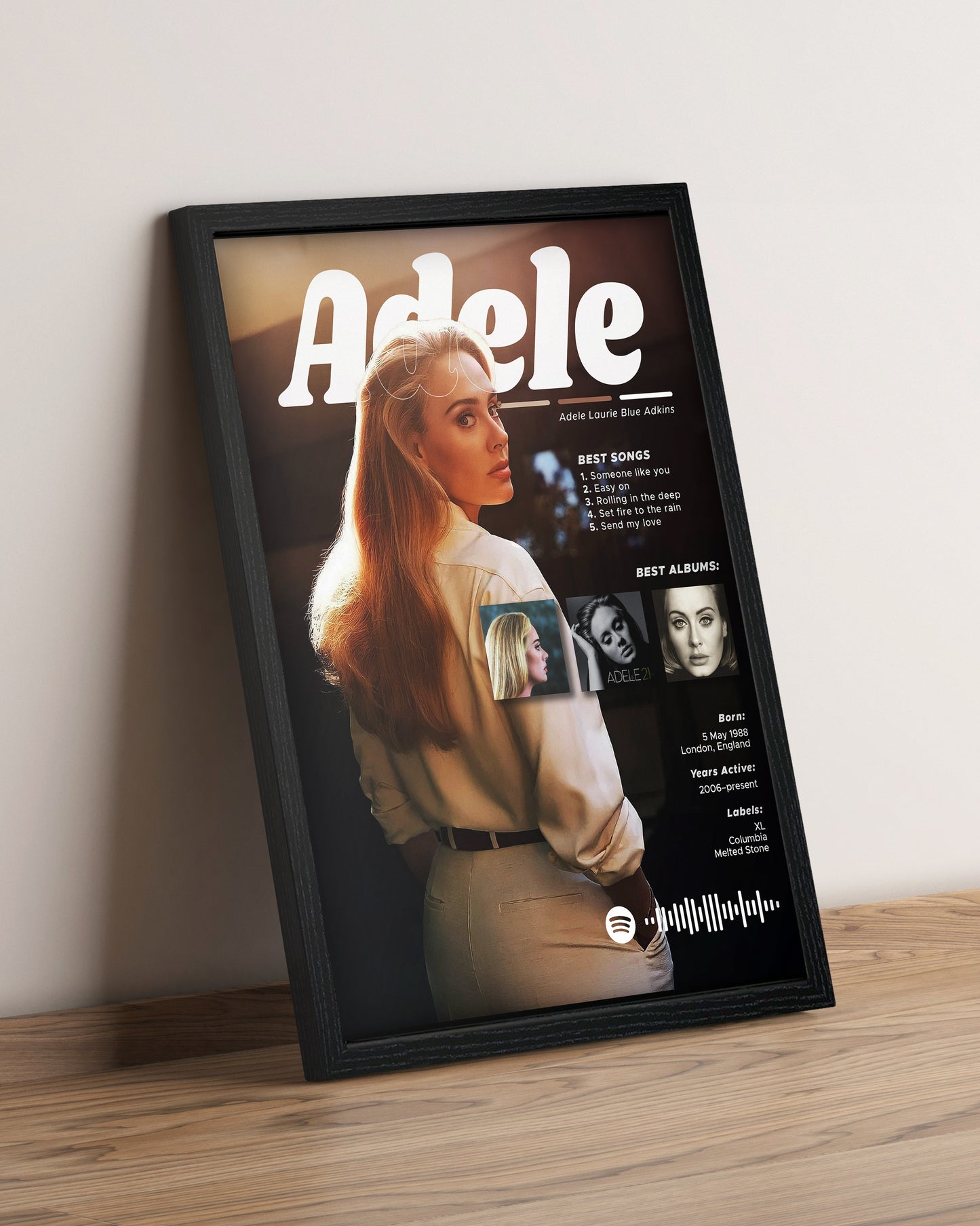 Adele - Cuadro Artista #2