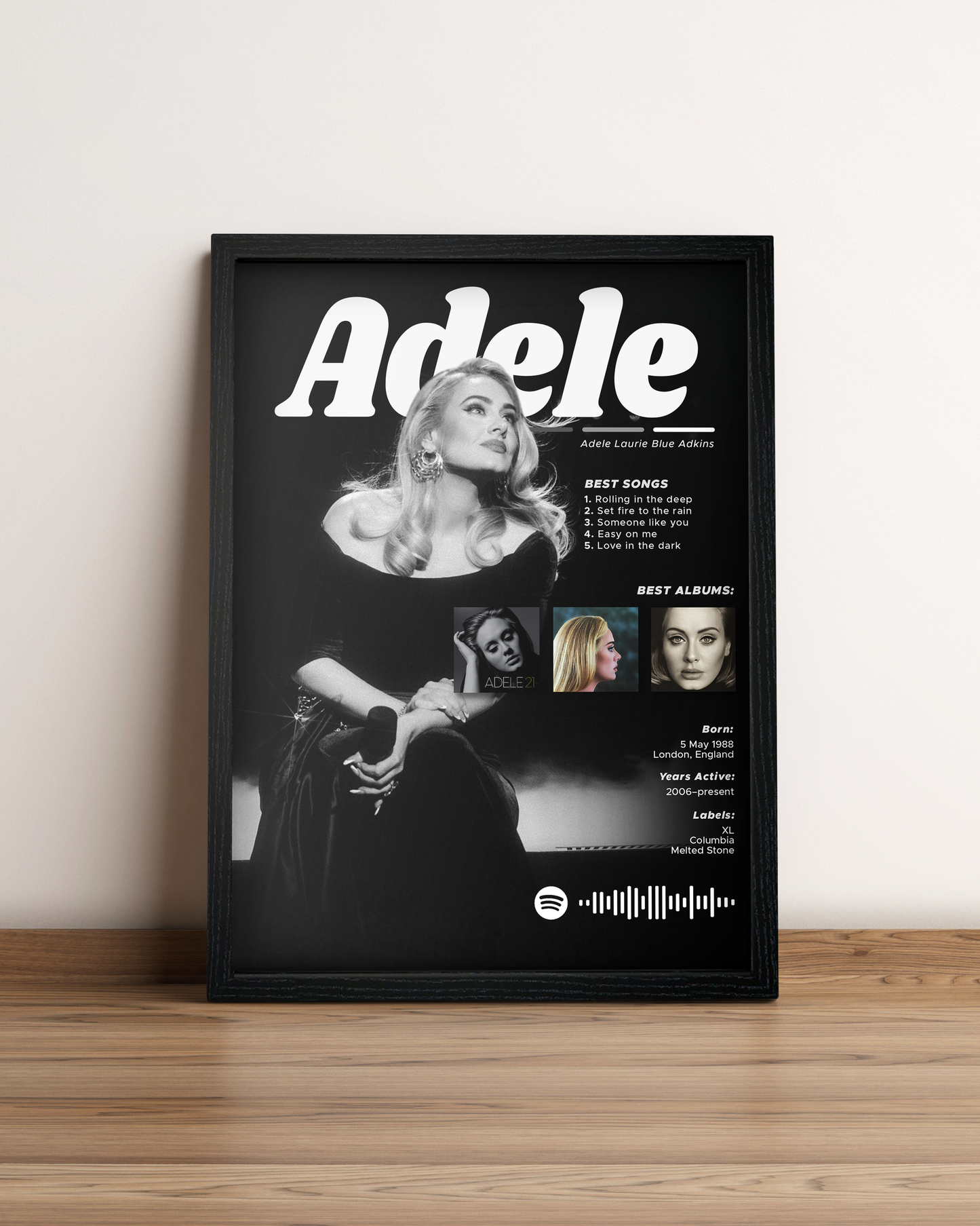 Adele - Cuadro Artista