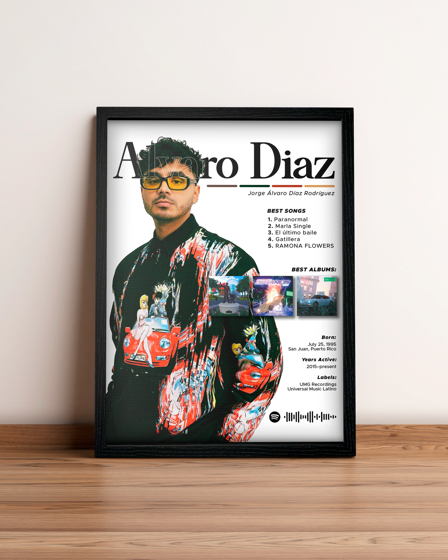 Álvaro Diaz - Cuadro Artista