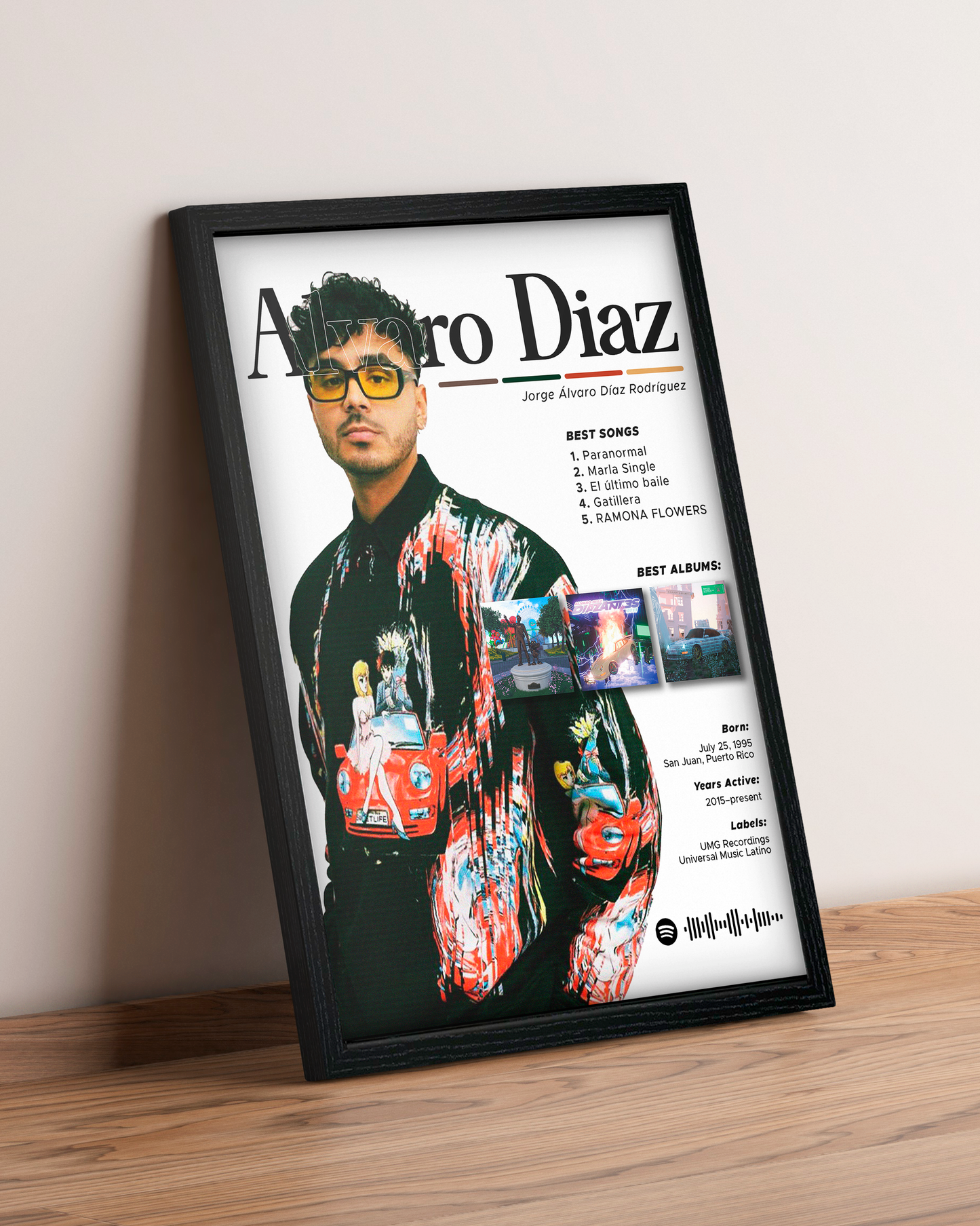 Álvaro Diaz - Cuadro Artista