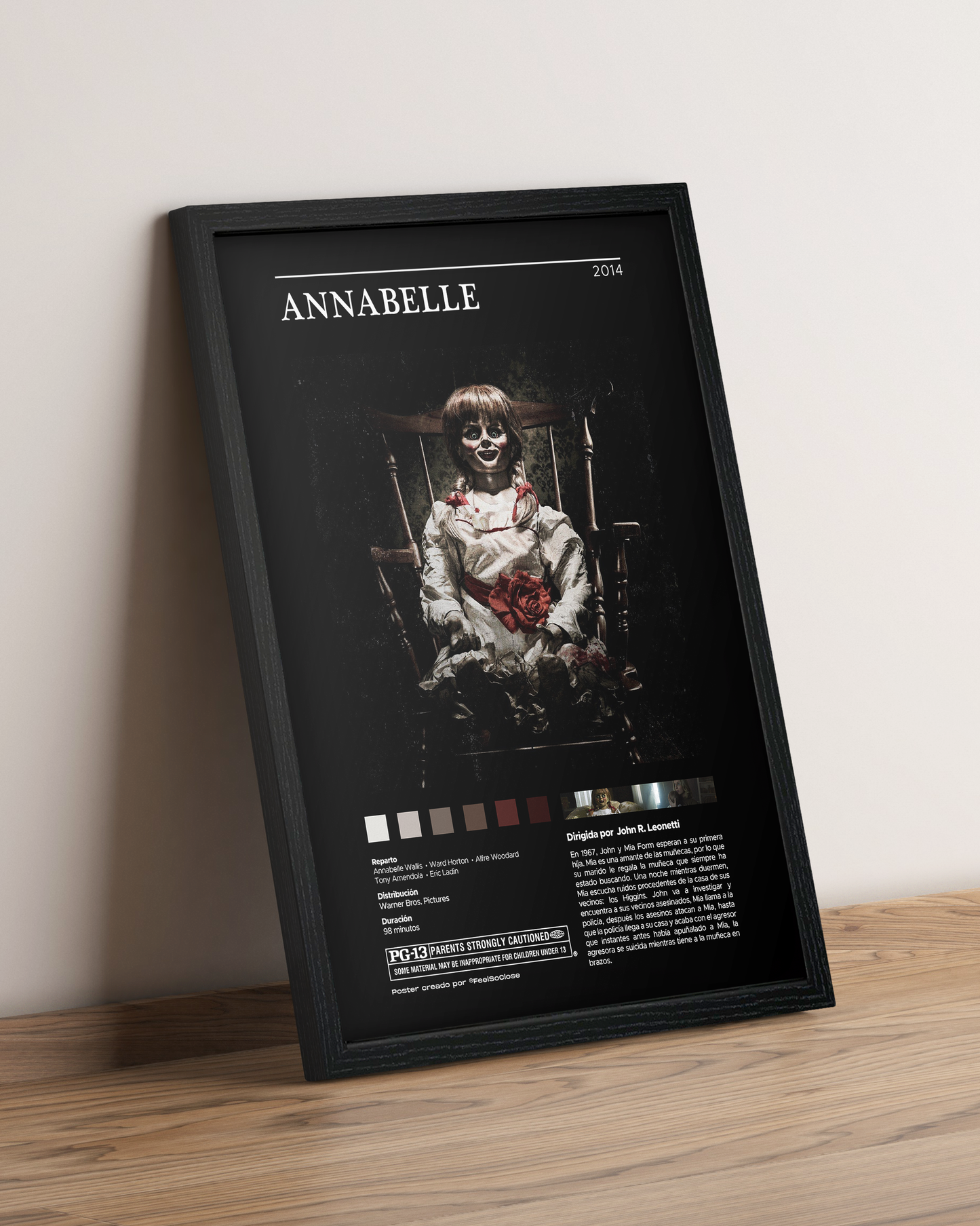 Anabelle - Cuadro Película