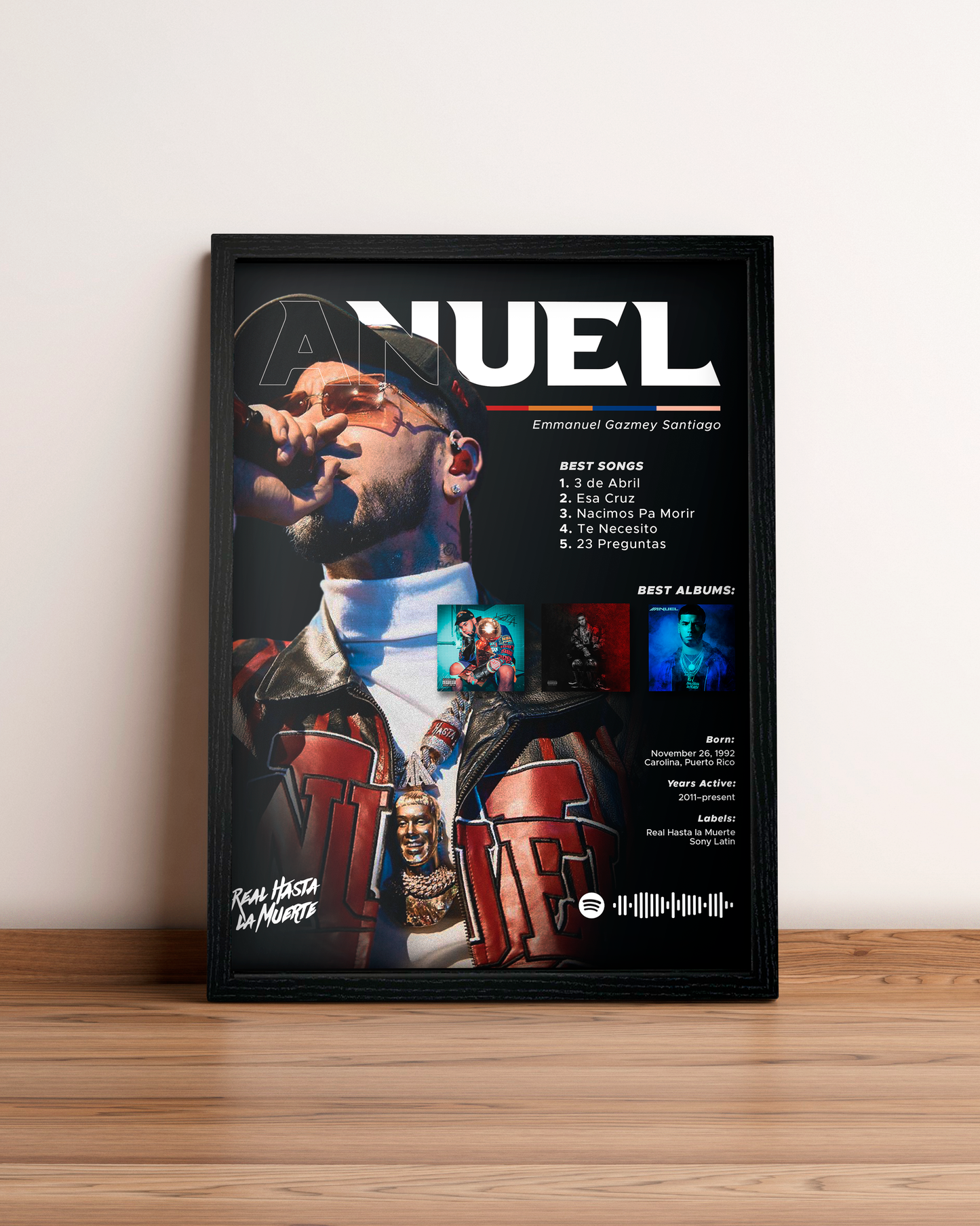Anuel AA - Cuadro Artista