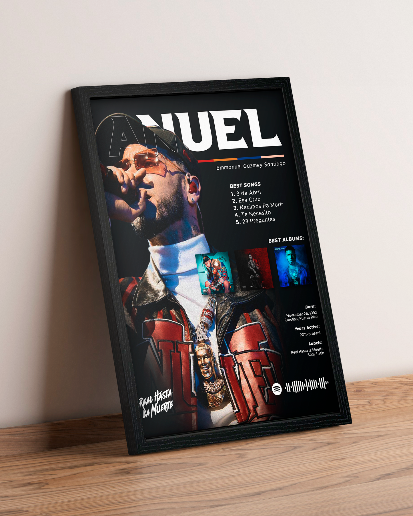 Anuel AA - Cuadro Artista