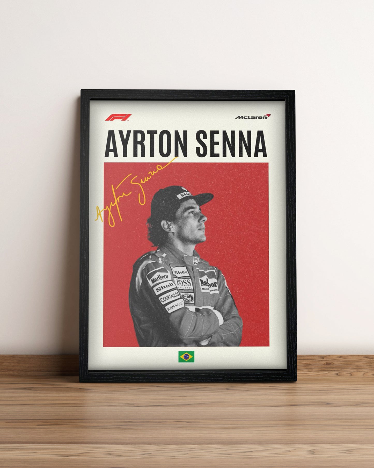 Ayrton Senna - Cuadro Formula 1 #5