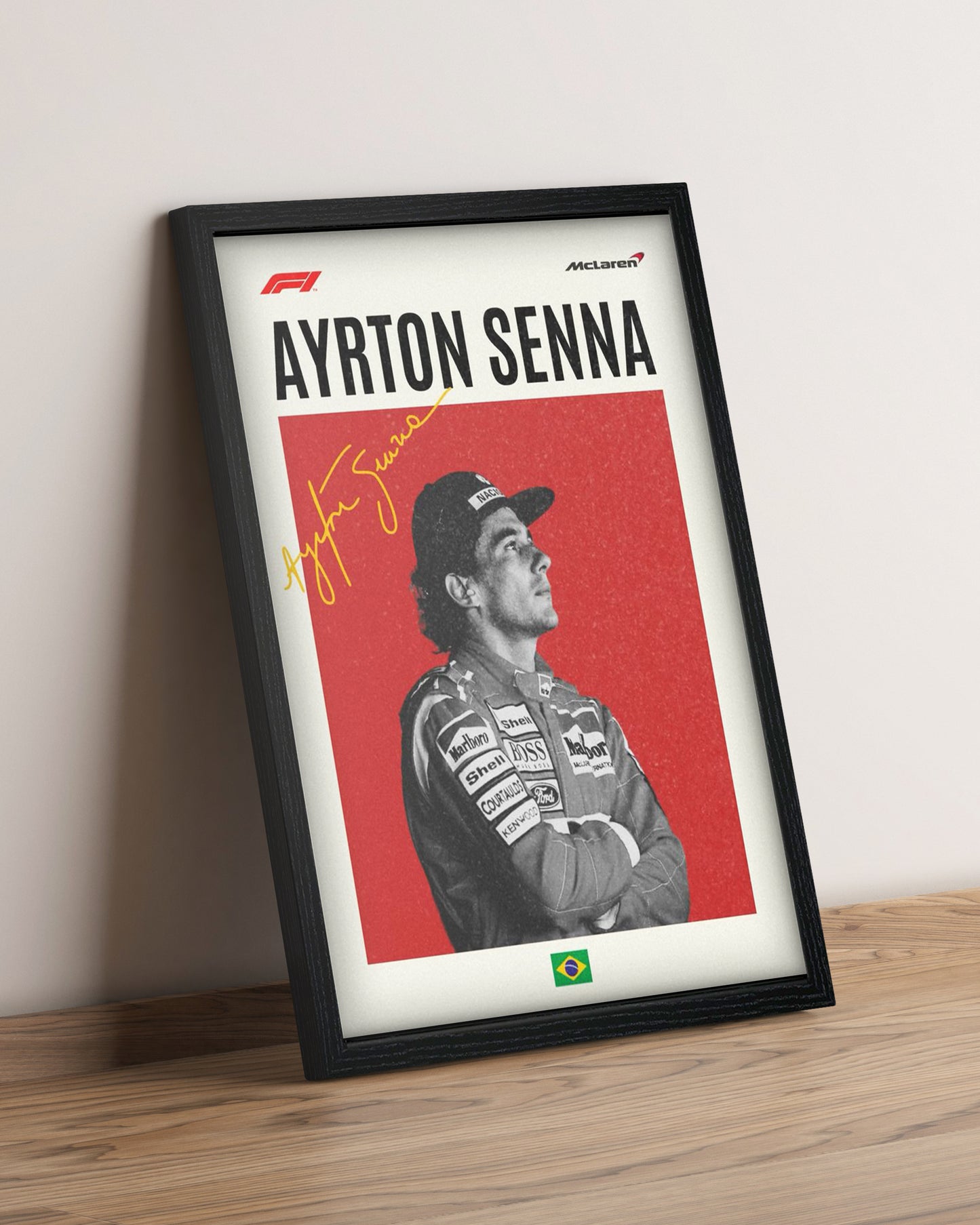 Ayrton Senna - Cuadro Formula 1 #5