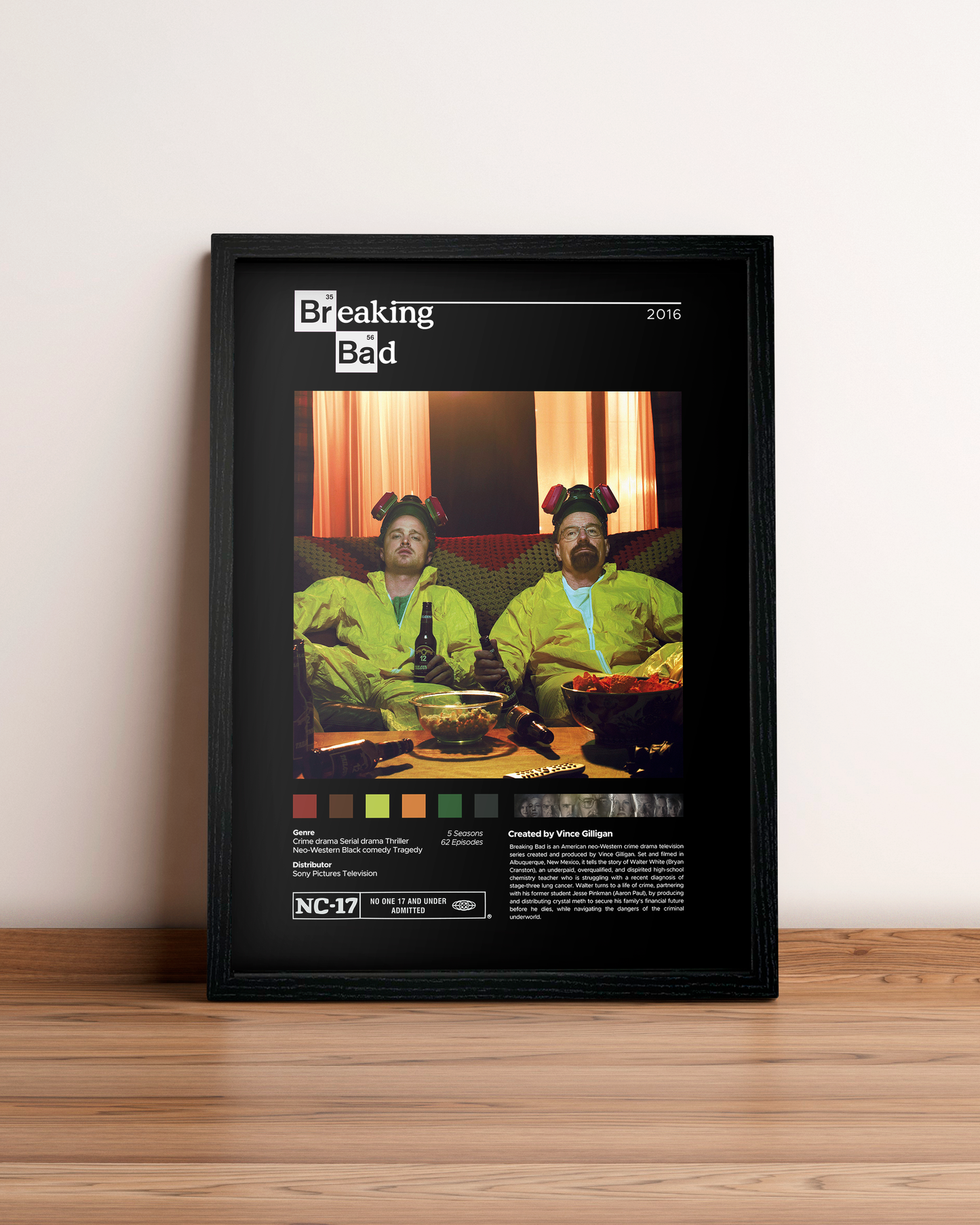 Breaking Bad - Cuadro Serie