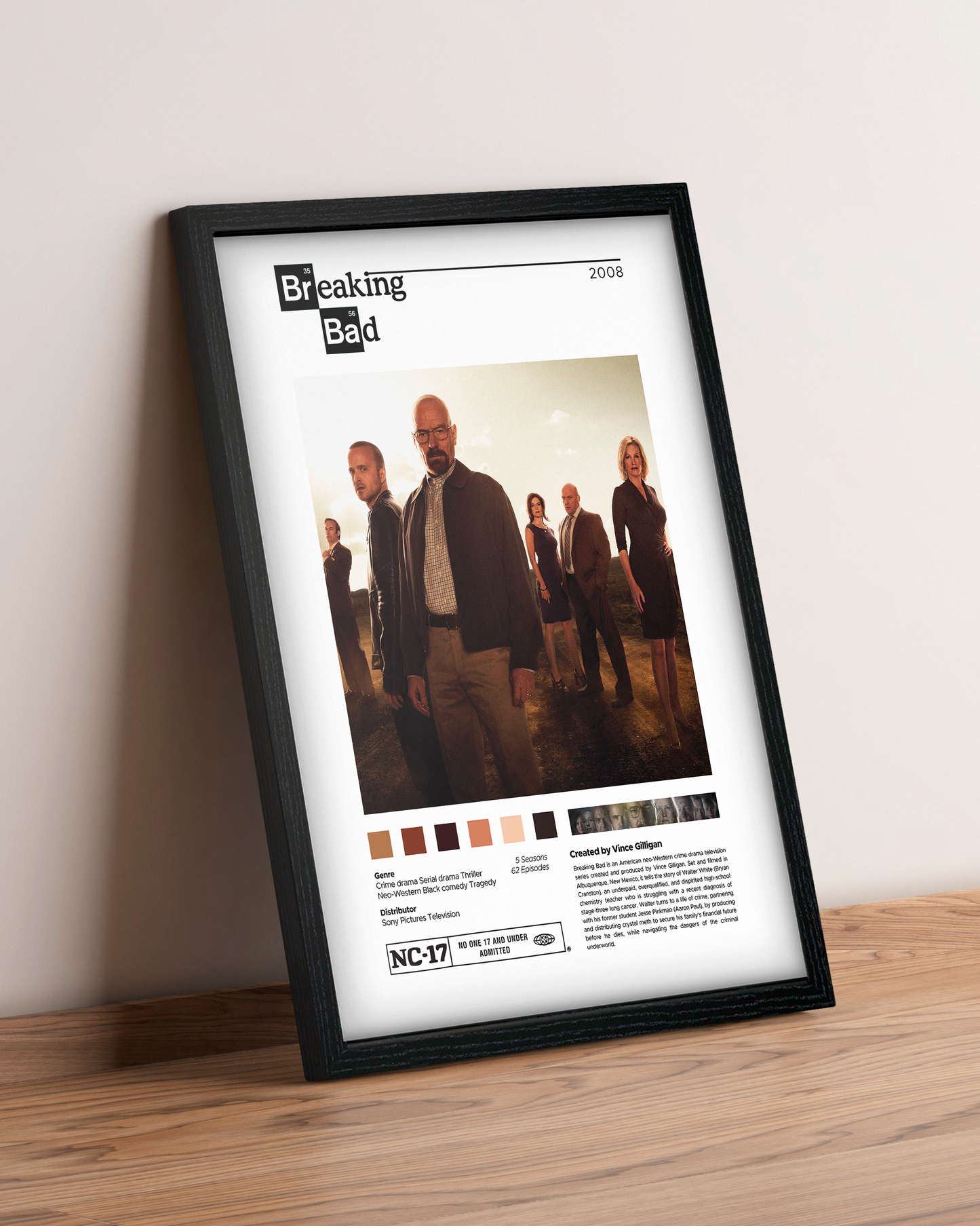 Breaking Bad - Cuadro Serie #2