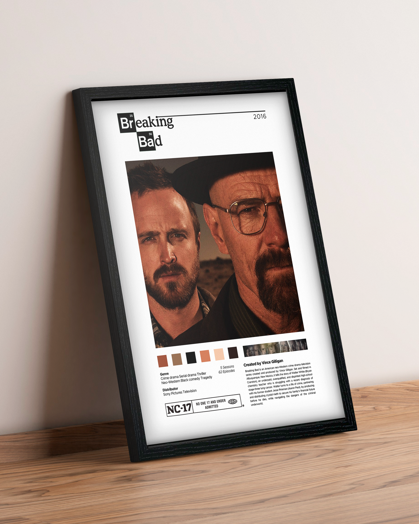 Breaking Bad - Cuadro Serie #3
