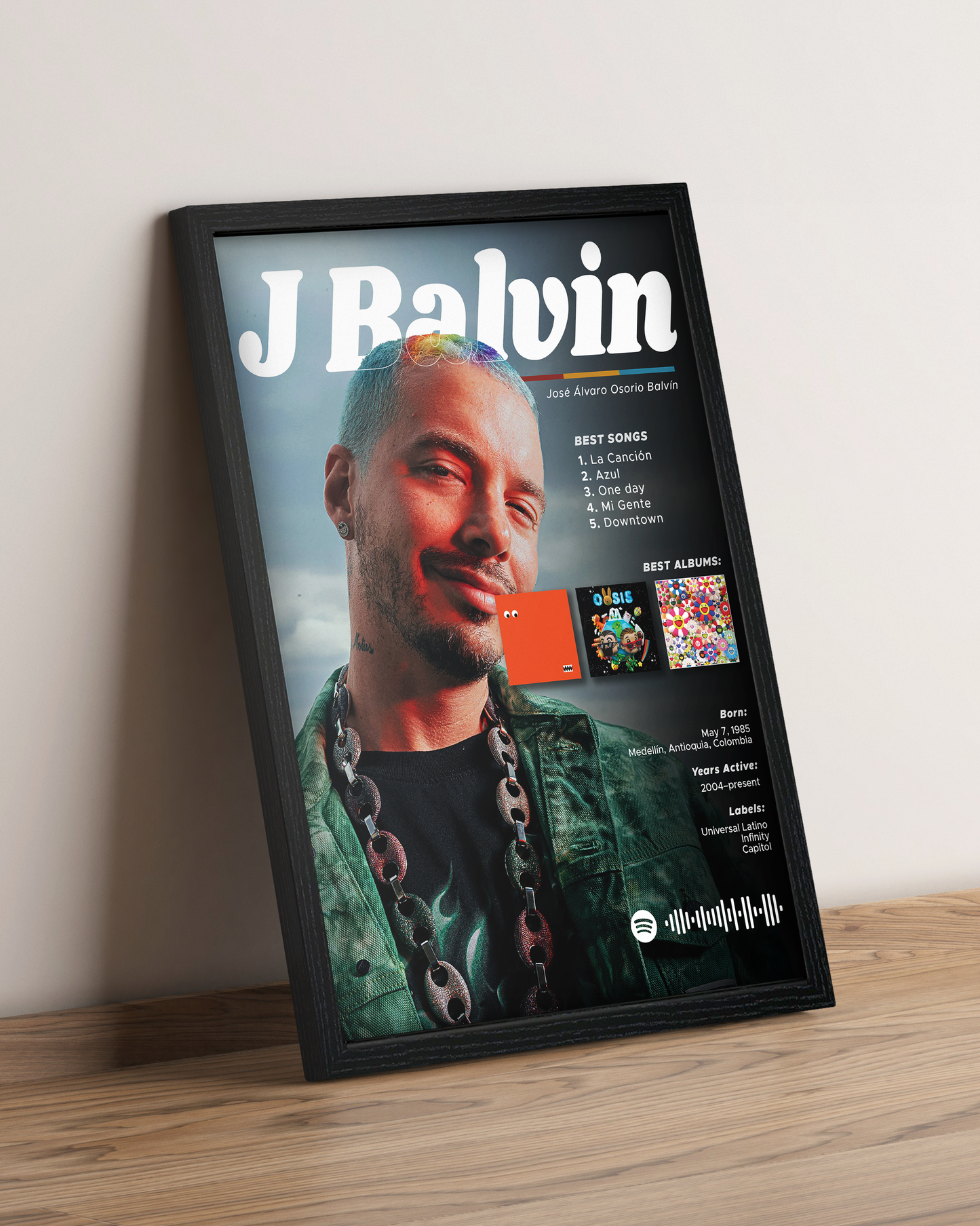 J Balvin - Cuadro Artista #2