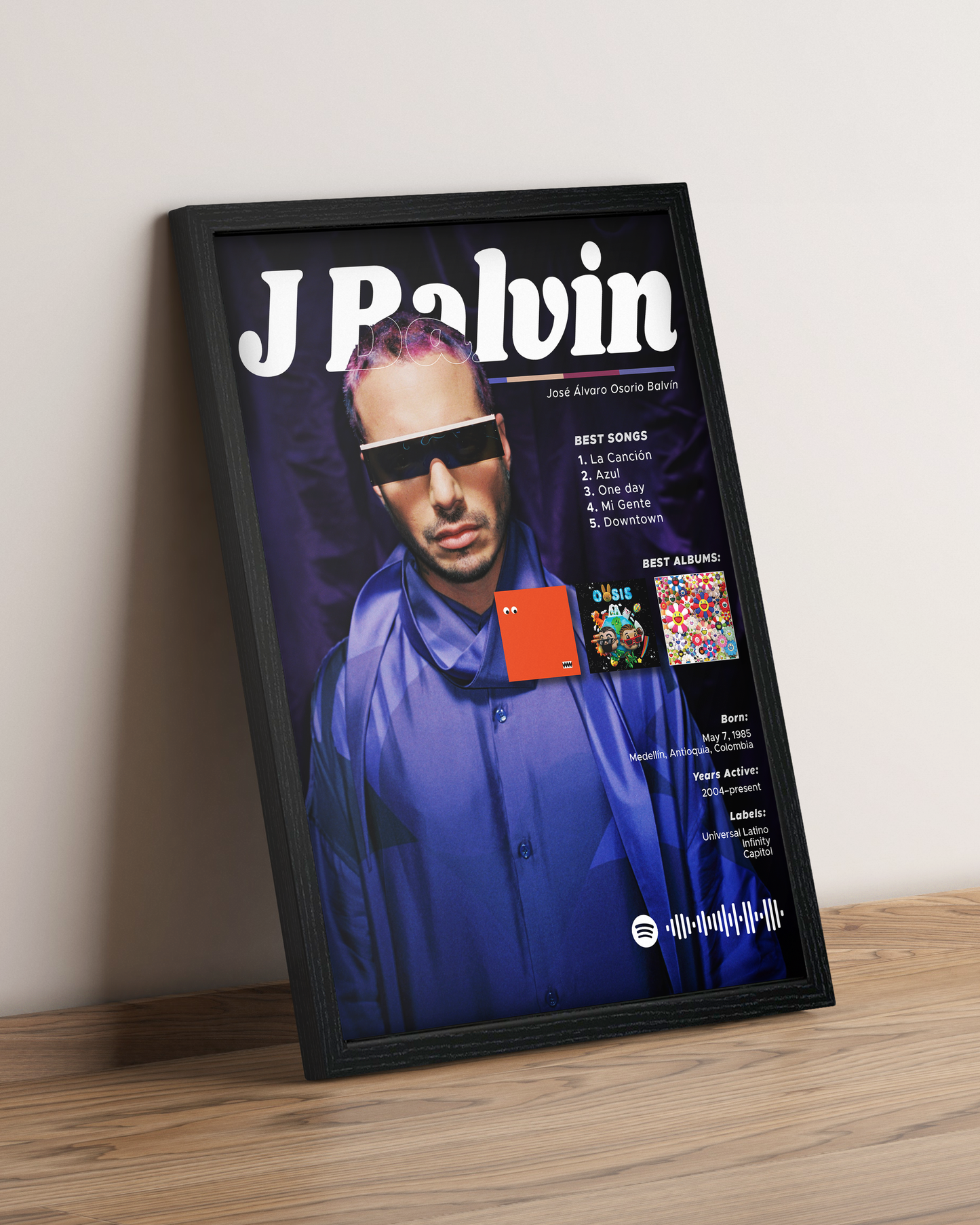 J Balvin - Cuadro Artista #4