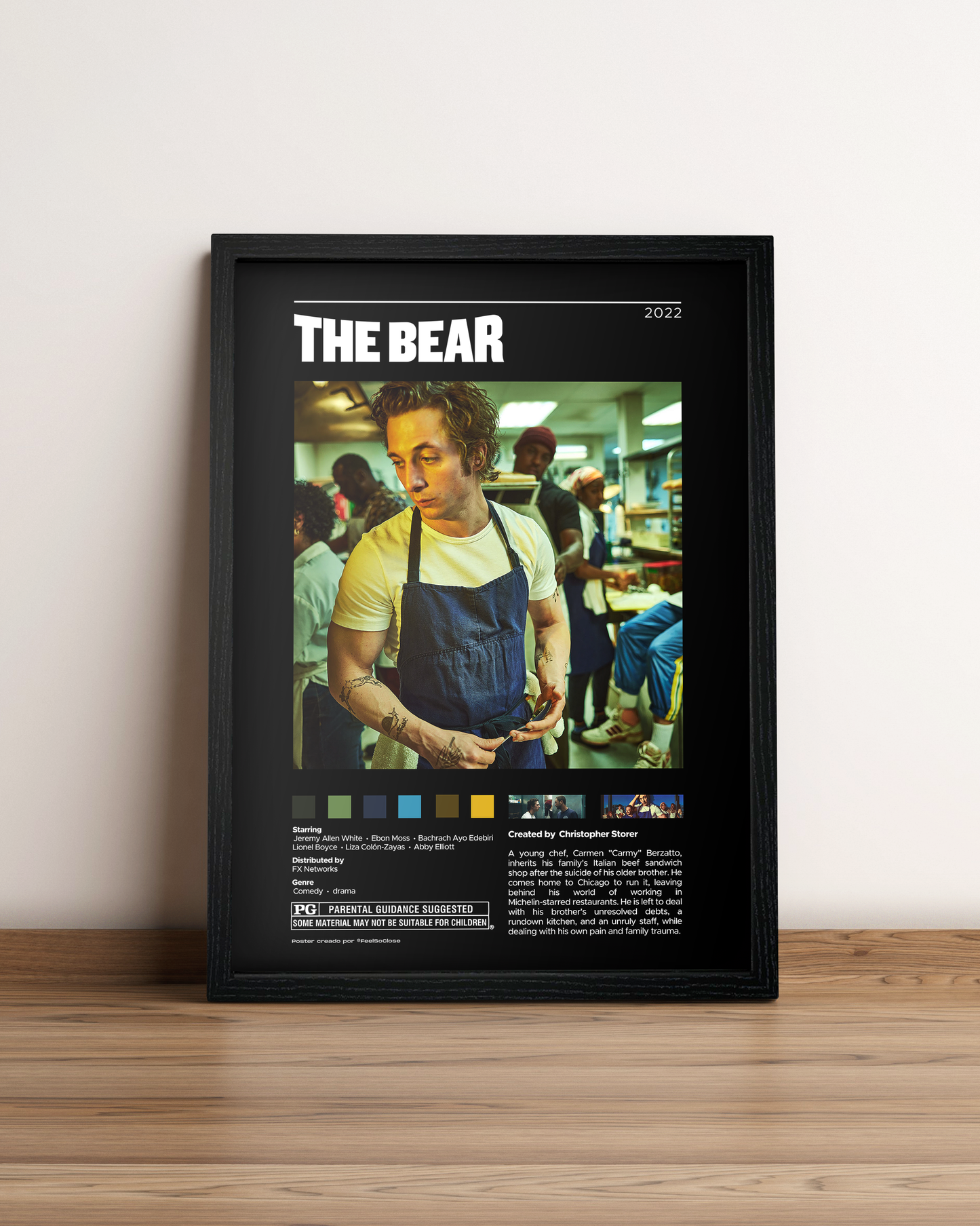 The Bear - Cuadro Serie #2