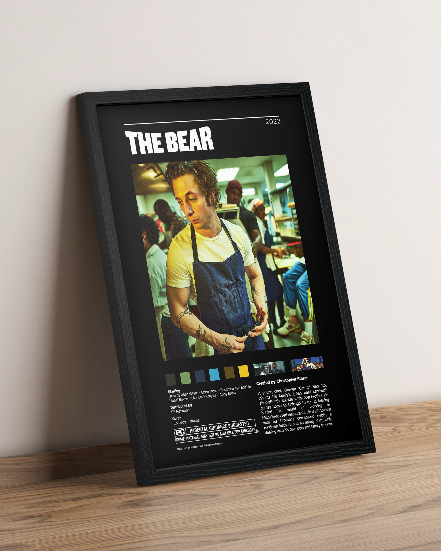 The Bear - Cuadro Serie #2
