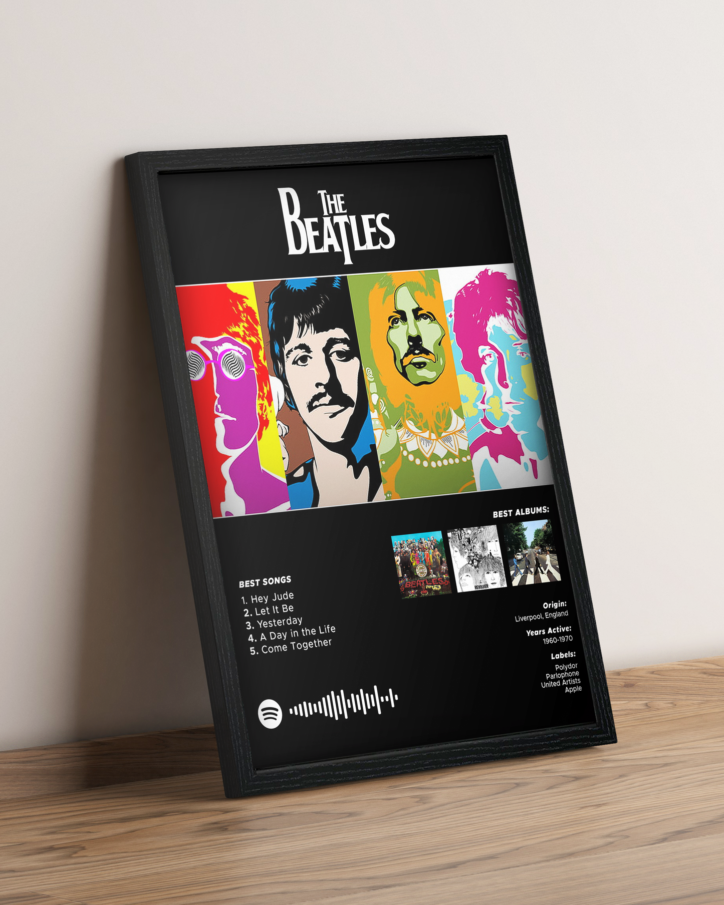 The Beatles - Cuadro Artista