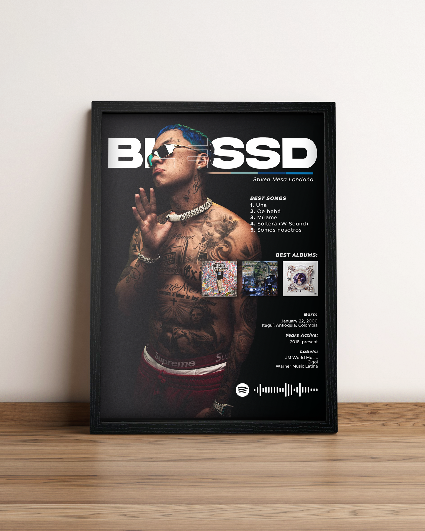 Blessd - Cuadro Artista #2