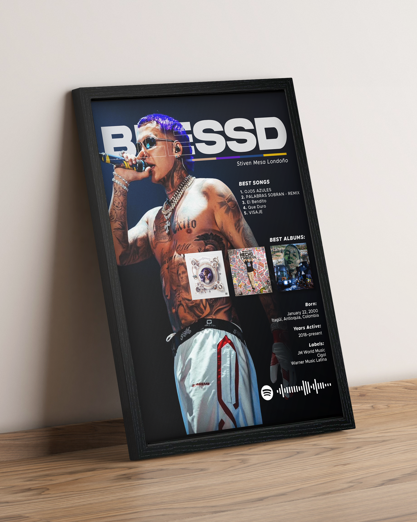 Blessd - Cuadro Artista #6