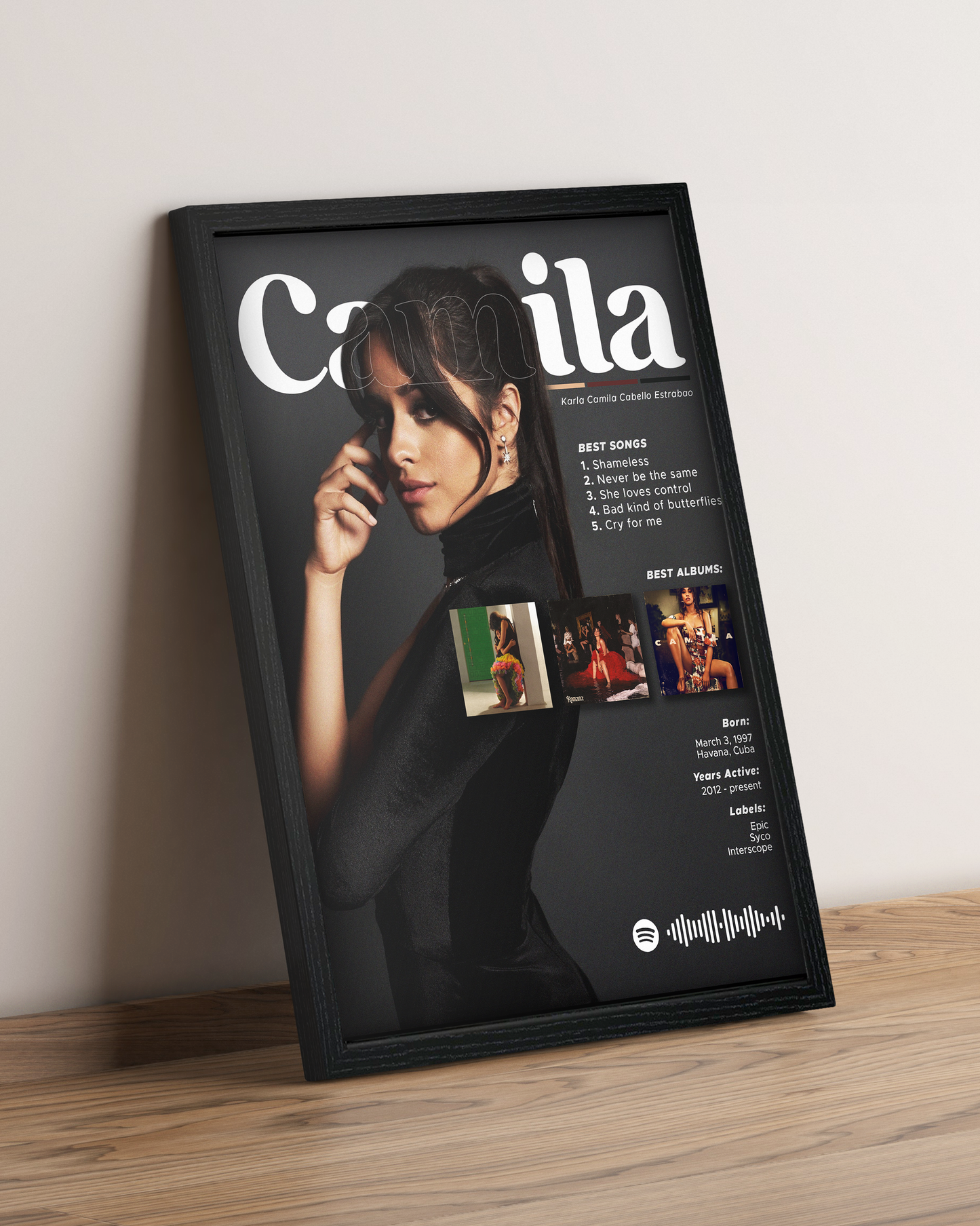 Camila Cabello - Cuadro Artista