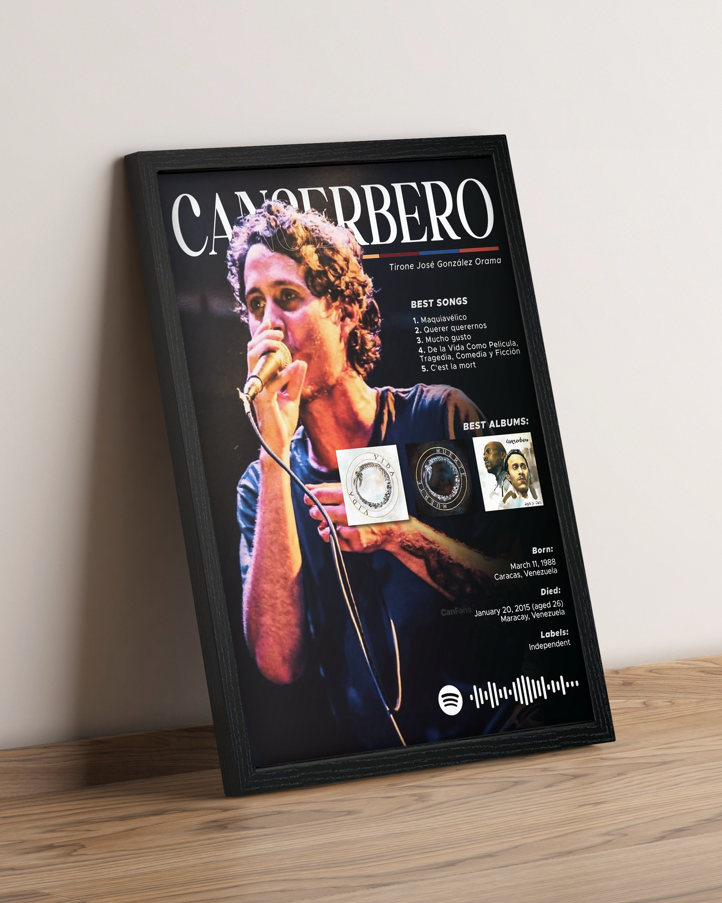 Canserbero - Cuadro Artista #2