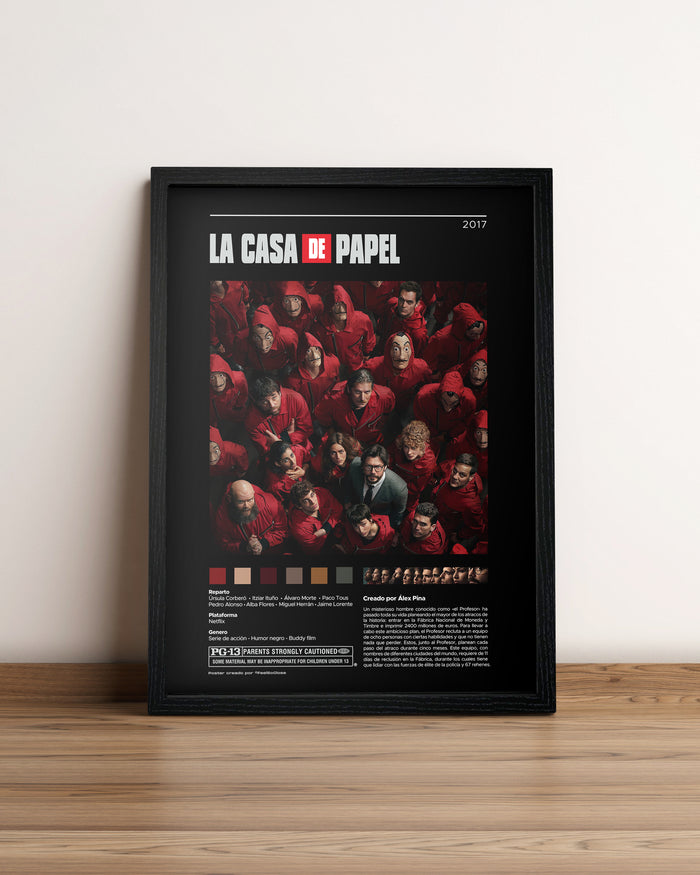 La casa de papel - Cuadro Serie