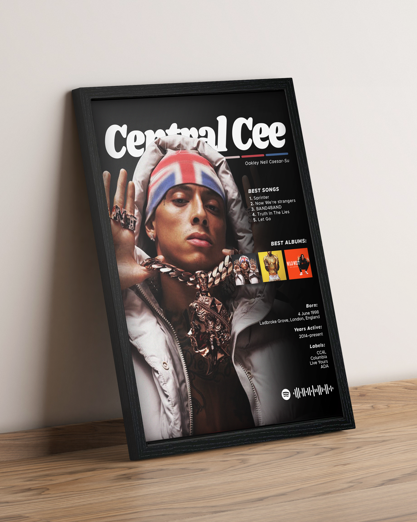 Central Cee - Cuadro Artista