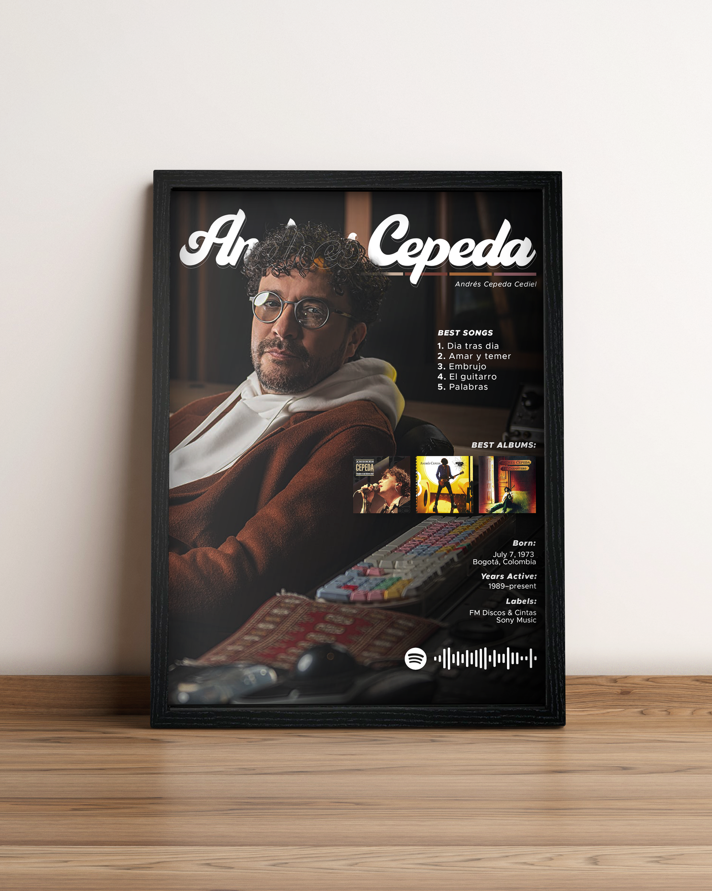 Andres Cepeda - Cuadro Artista