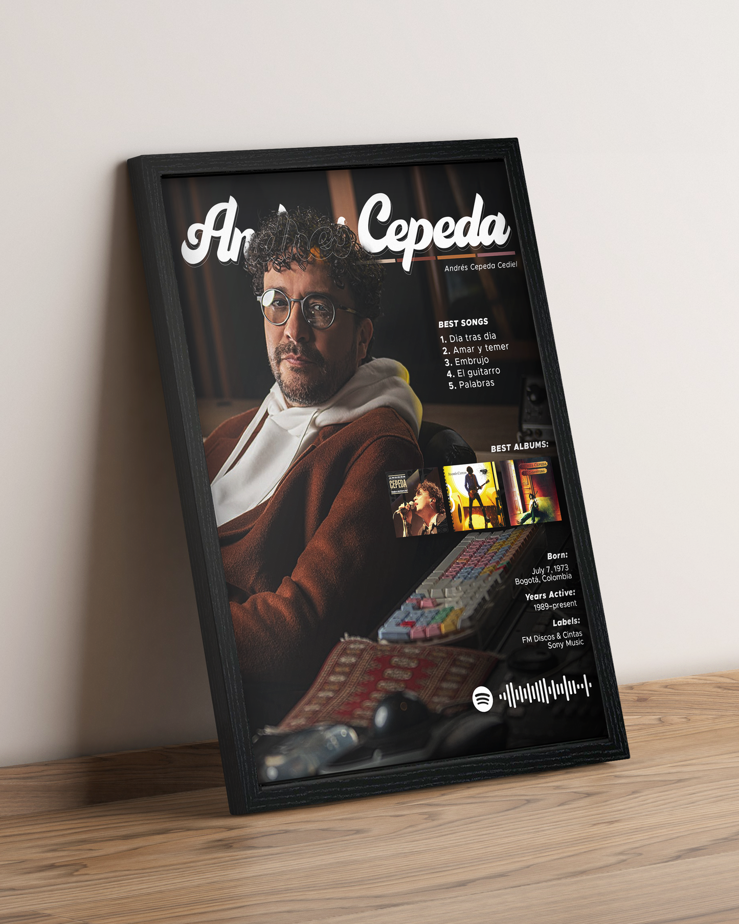 Andres Cepeda - Cuadro Artista