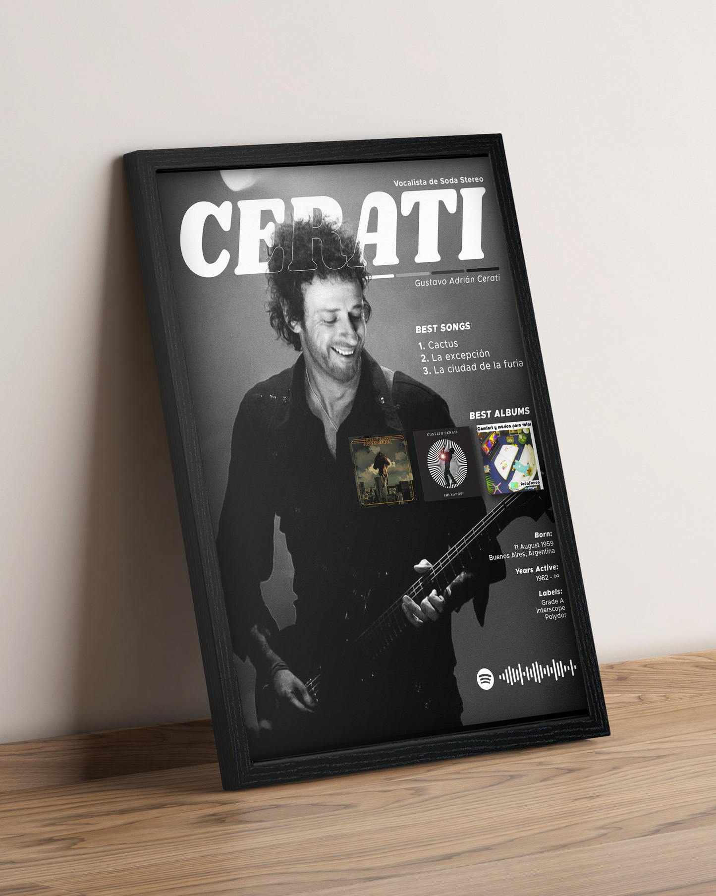 Gustavo Cerati - Cuadro Artista #2