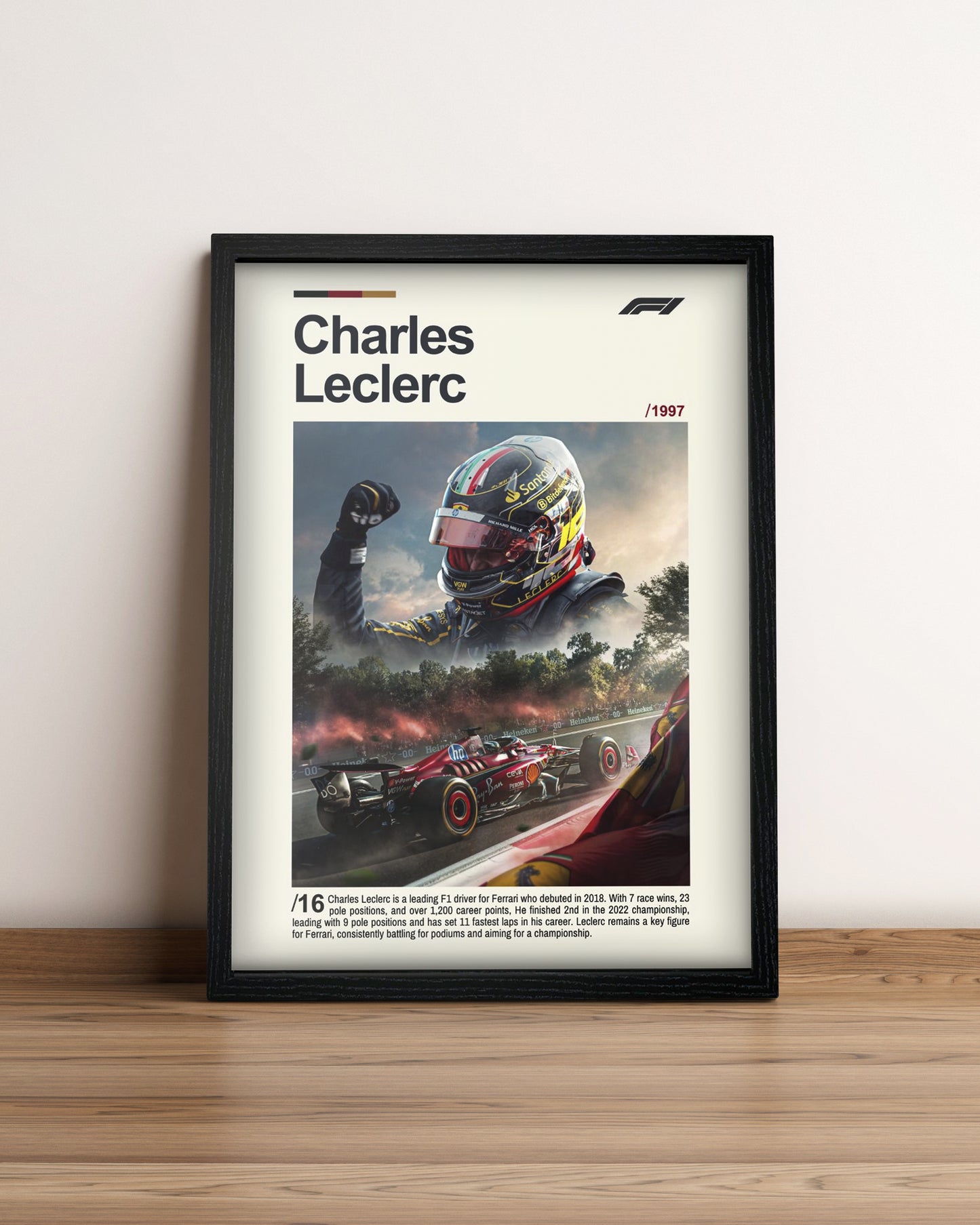 Charles Lecrerc - Cuadro Formula 1 #3