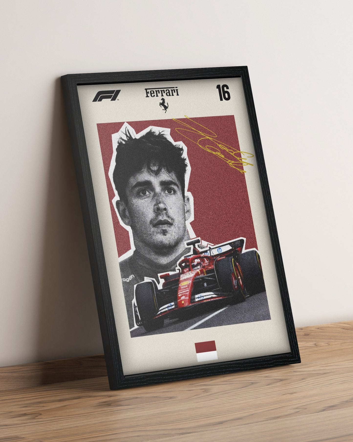 Charles Lecrerc - Cuadro Formula 1 #5