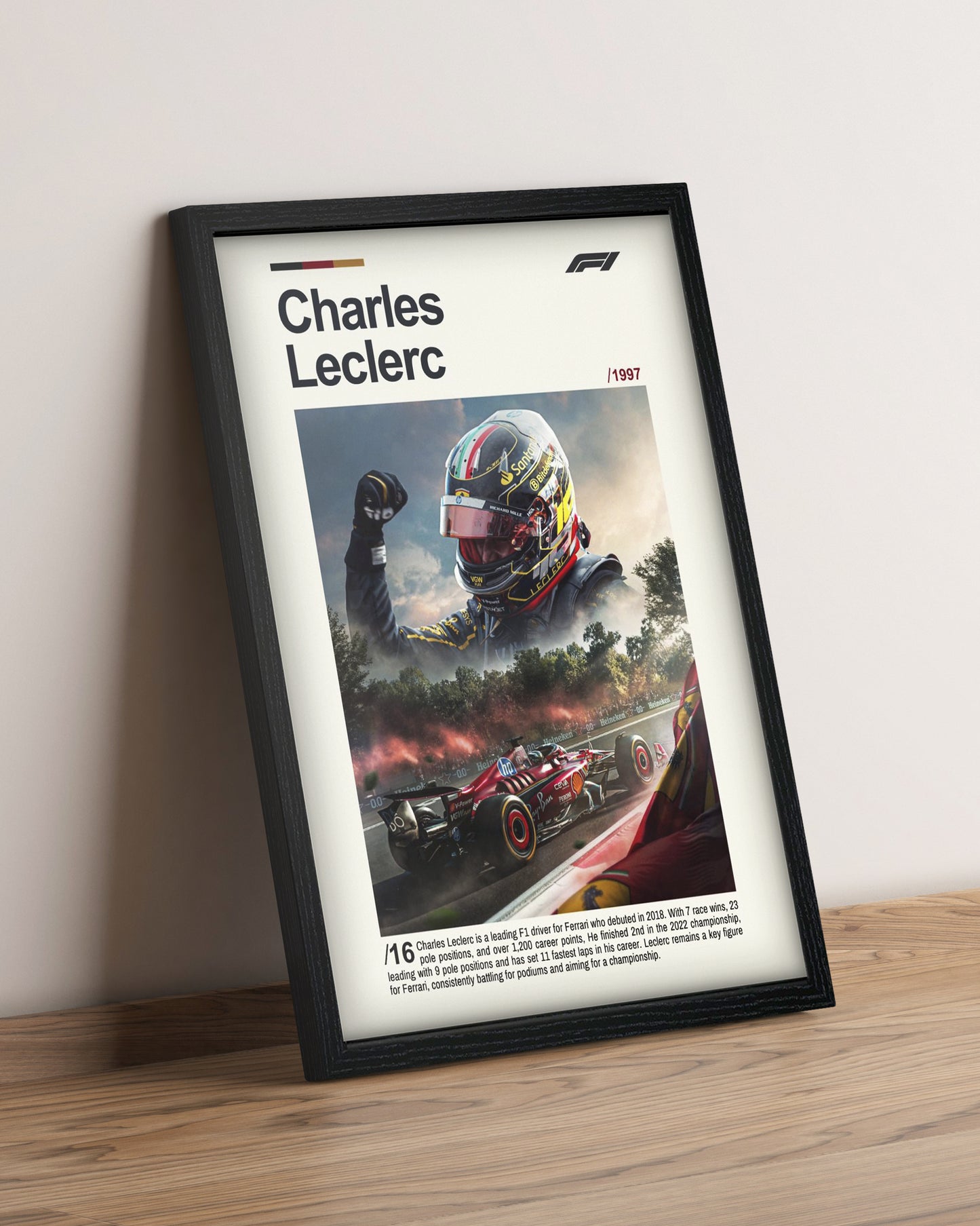 Charles Lecrerc - Cuadro Formula 1 #3
