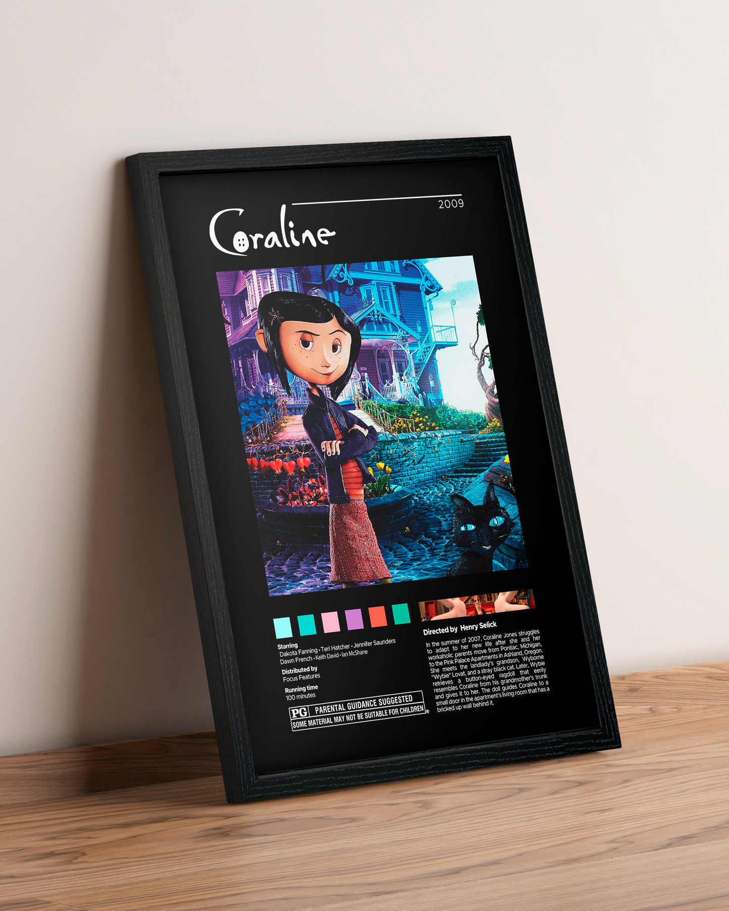 Coraline y la puerta secreta - Cuadro Película #4