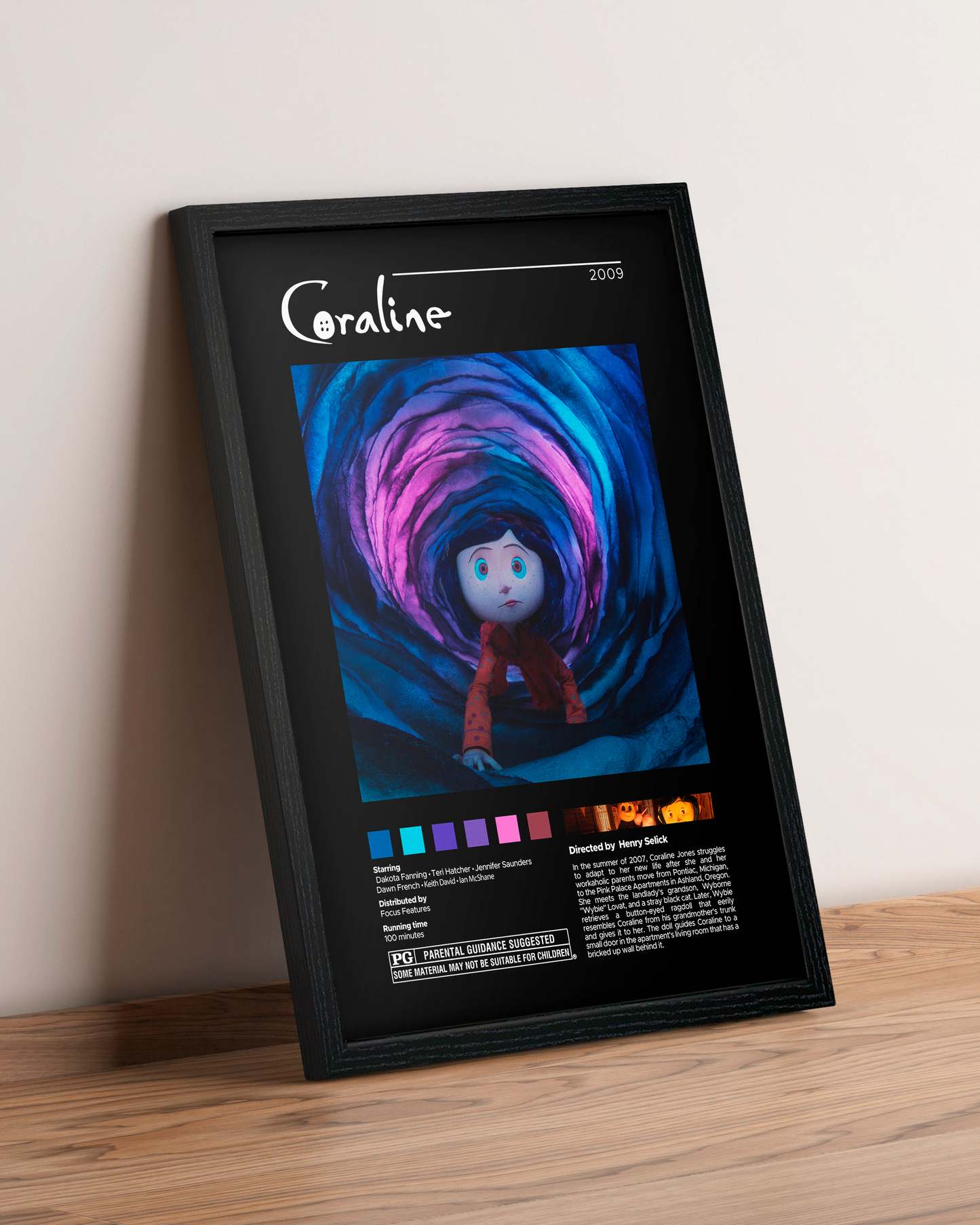 Coraline y la puerta secreta - Cuadro Película