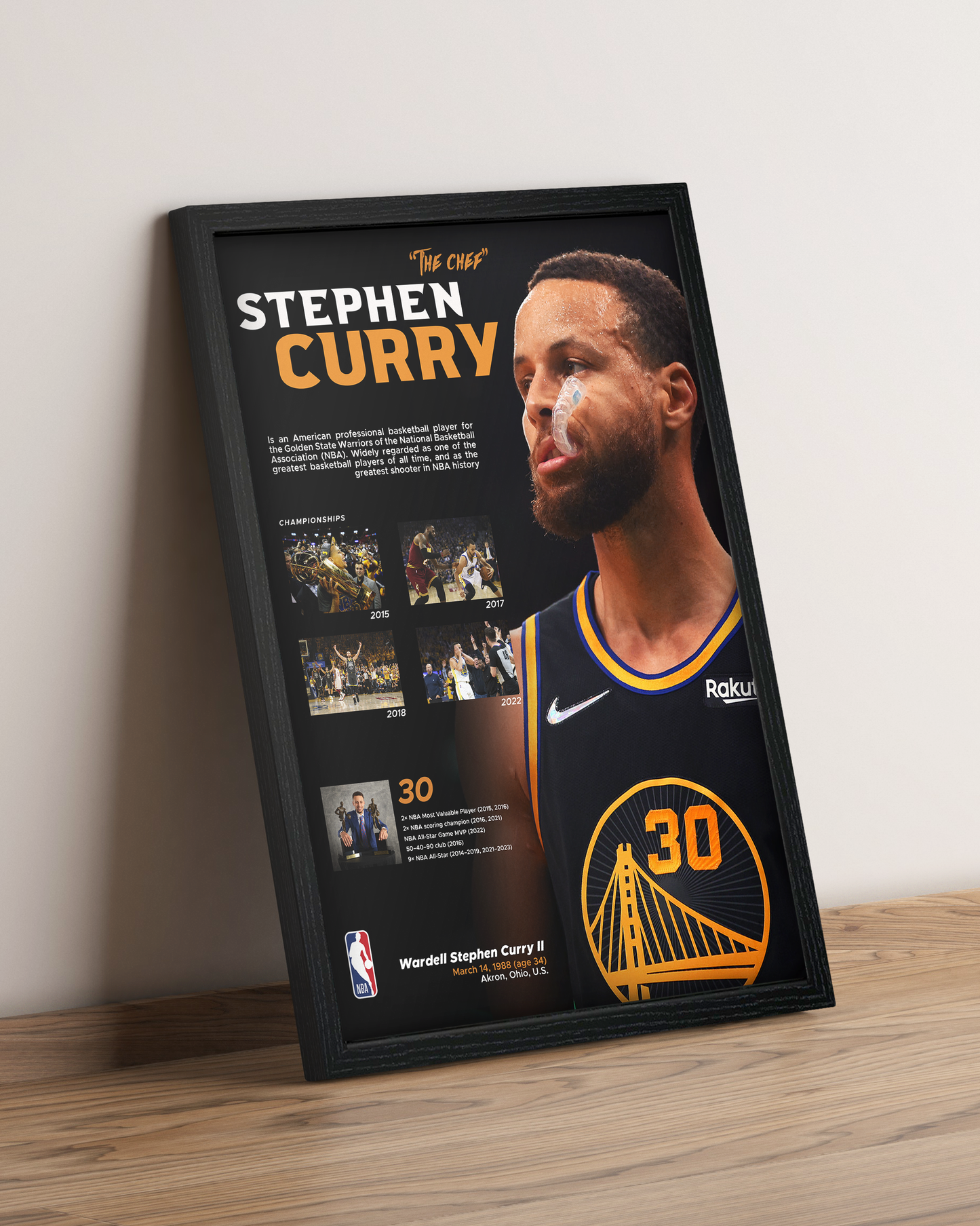 Stephen Curry - Cuadro Deportista #3