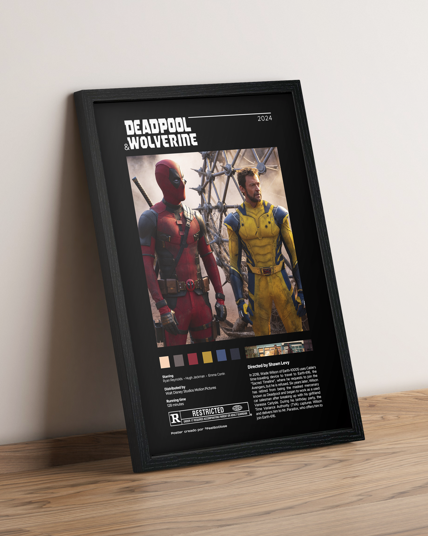 Deadpool & Wolverine - Cuadro Película #3