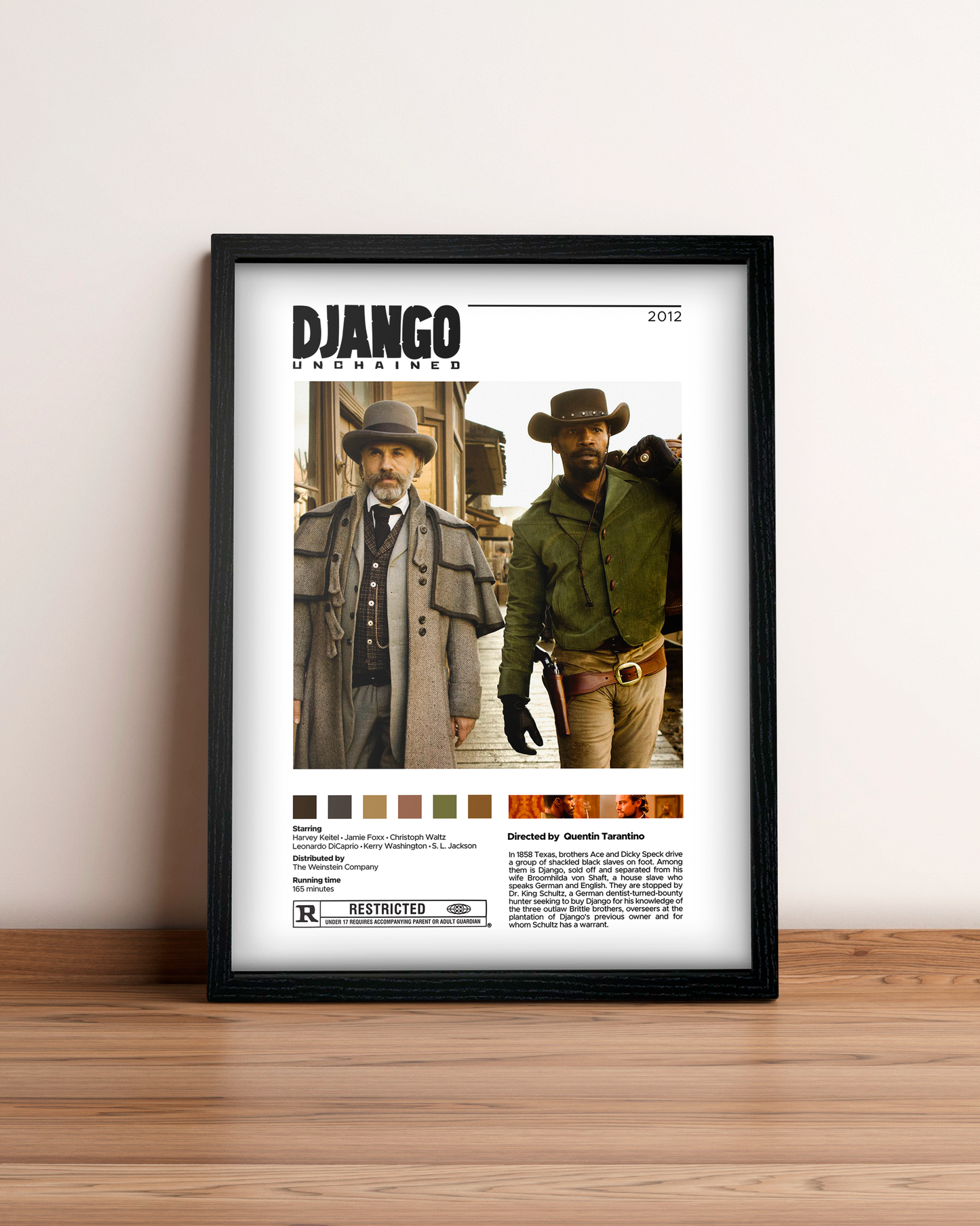 Django Unchained - Cuadro Película