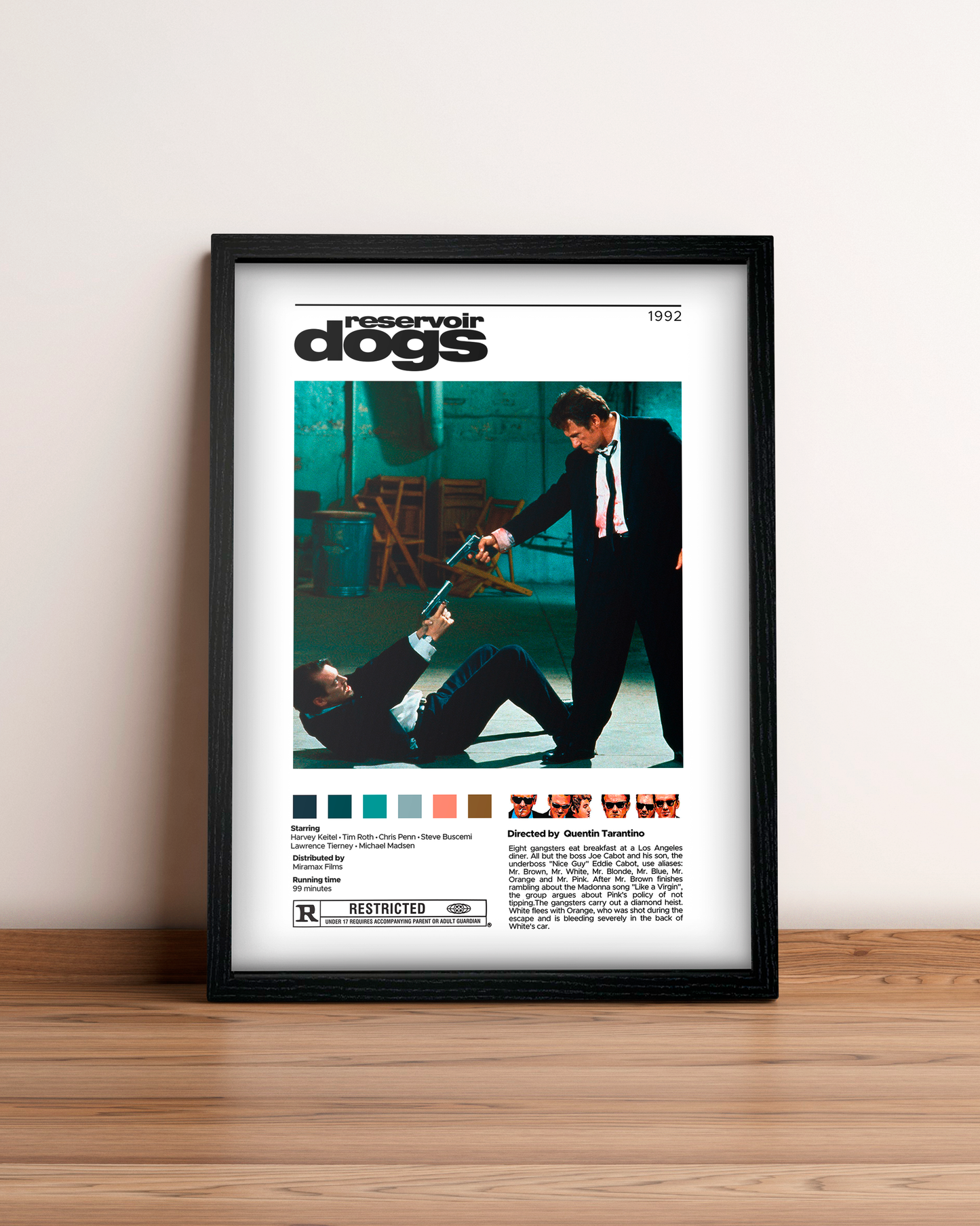 Reservoir Dogs - Cuadro Película