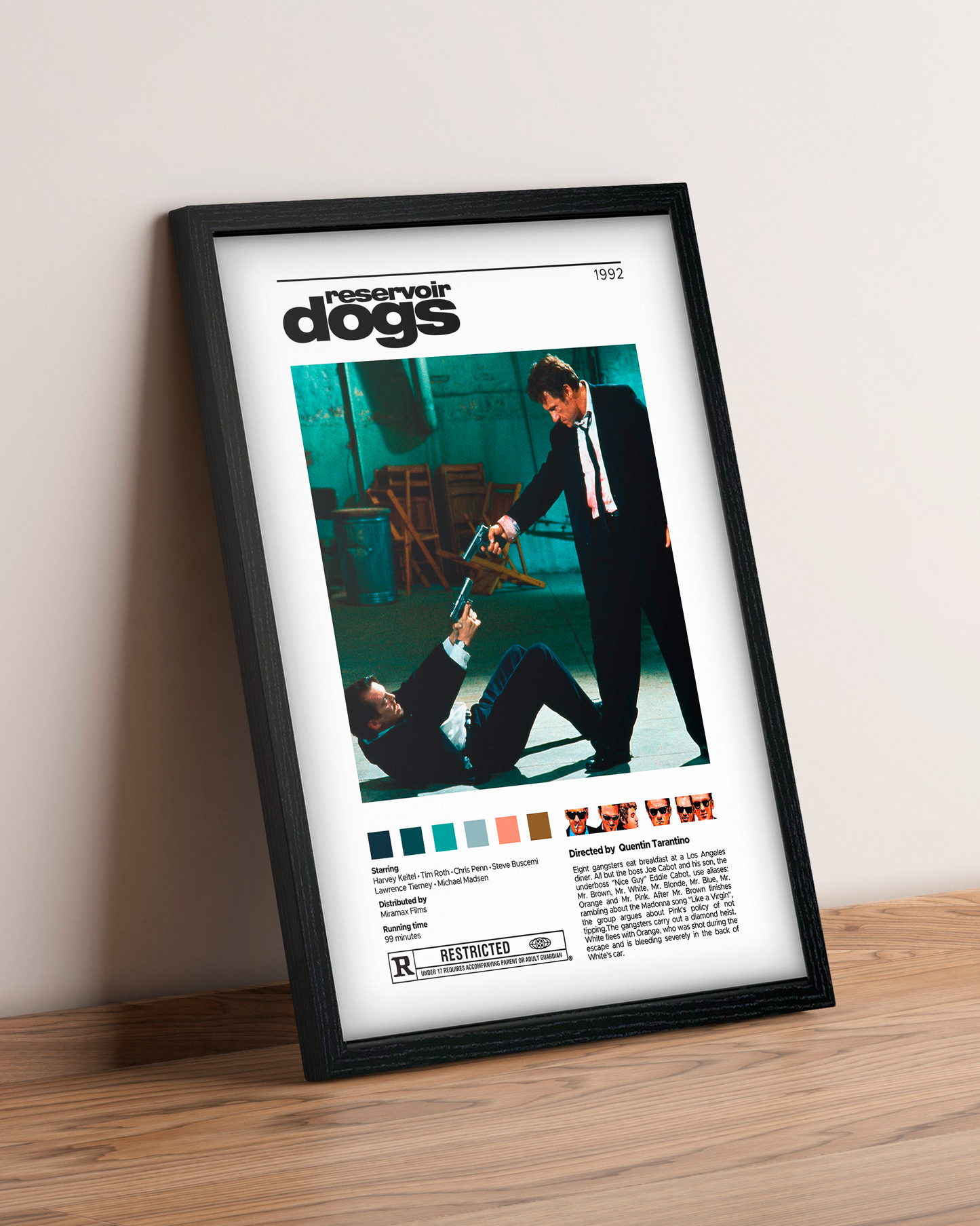 Reservoir Dogs - Cuadro Película