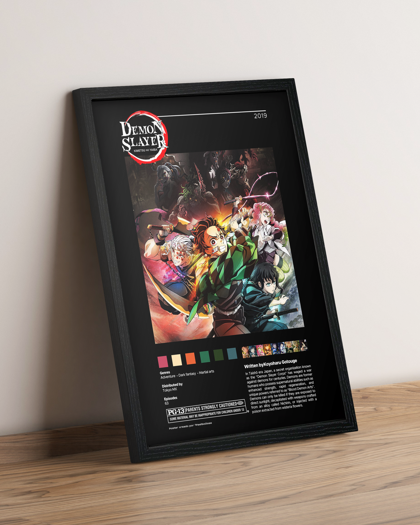 Demon Slayer - Cuadro Anime #3