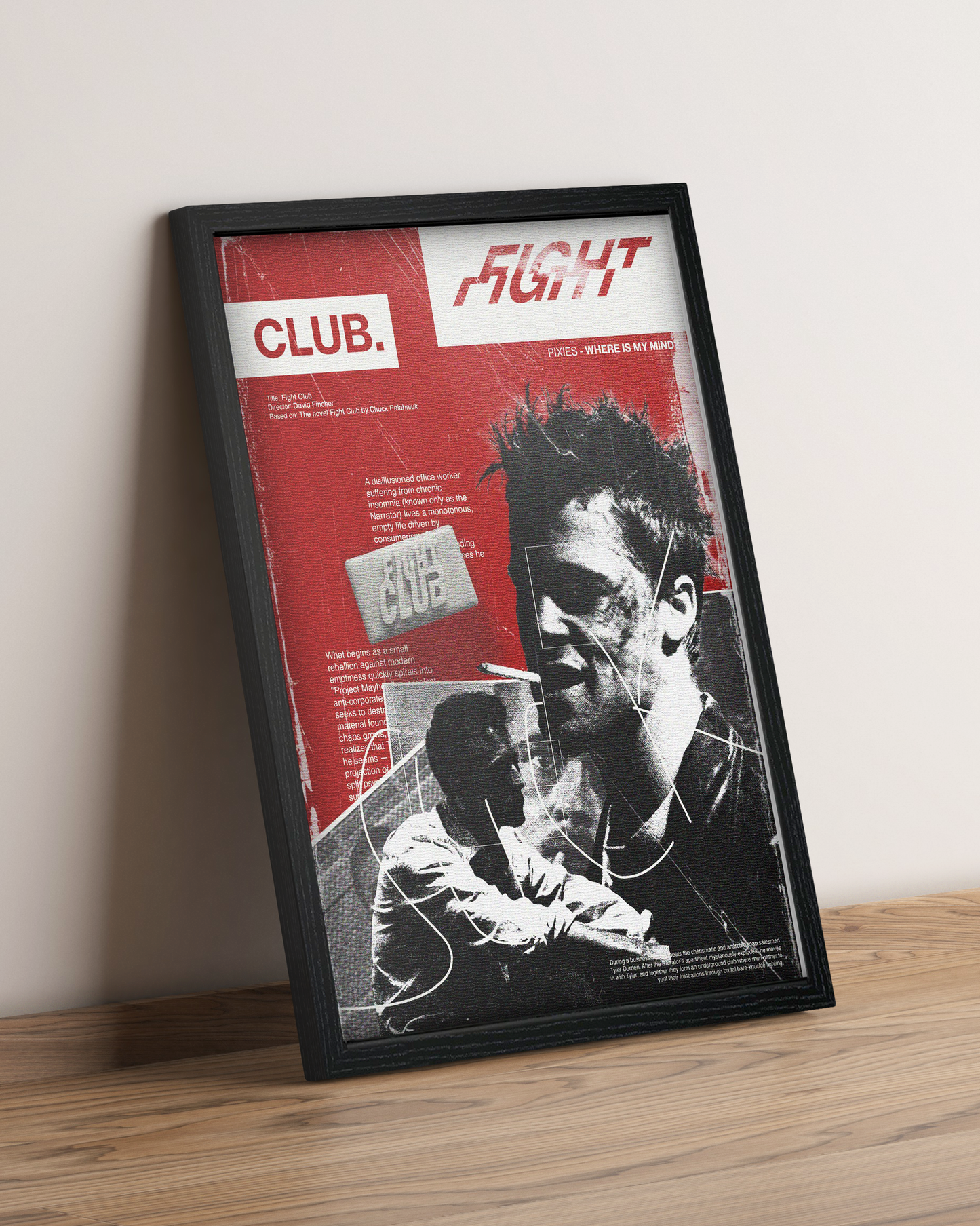 El club de la pelea - Cuadro Película #6