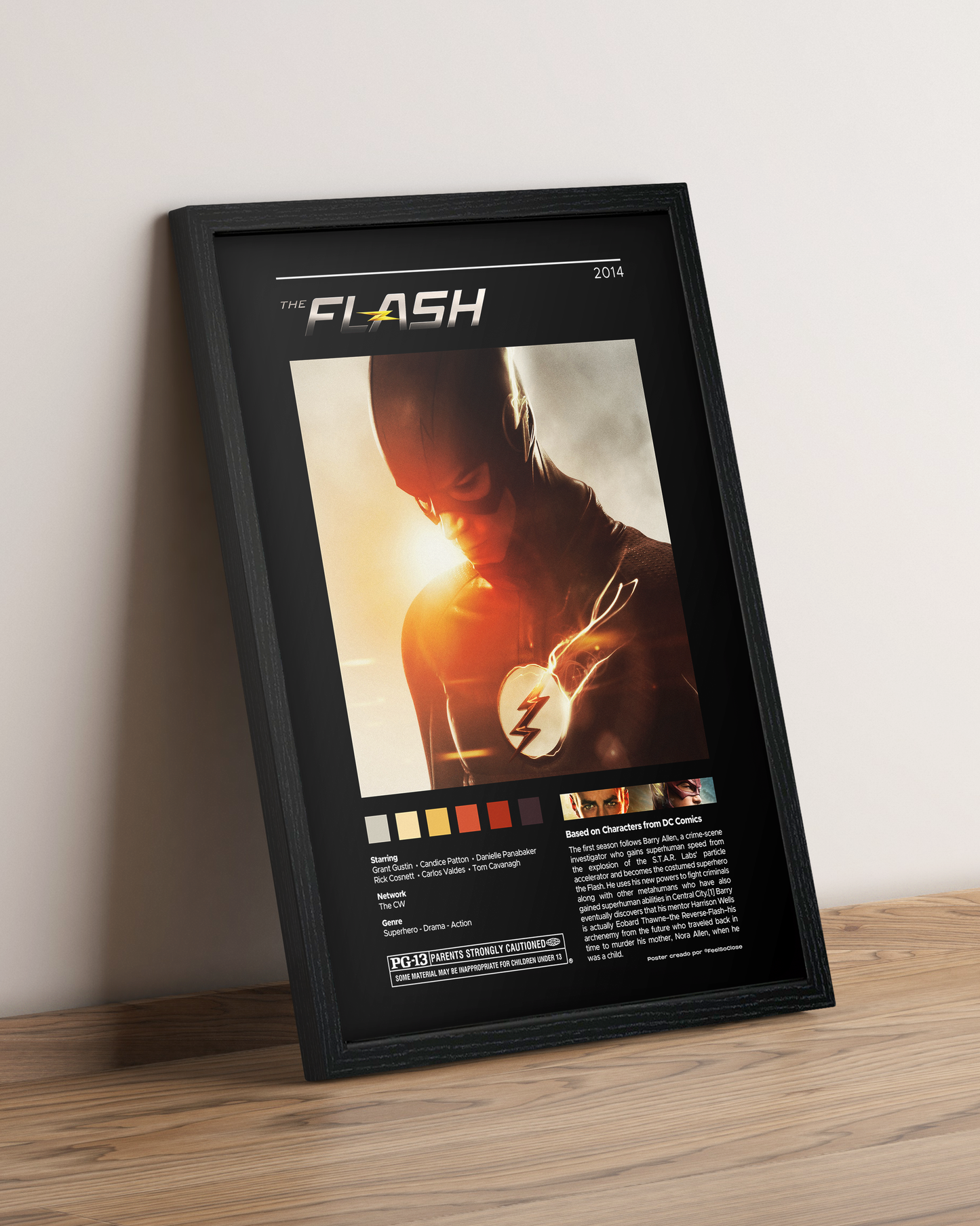 The Flash - Cuadro Serie