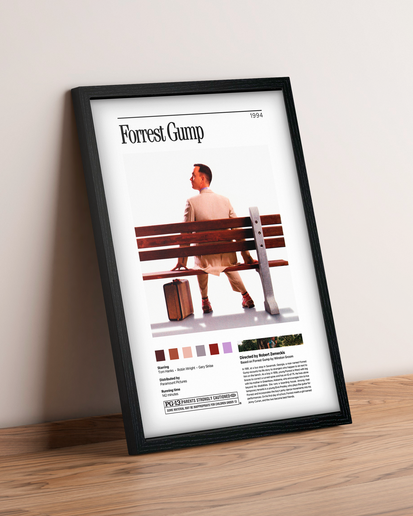 Forrest Gump - Cuadro Película
