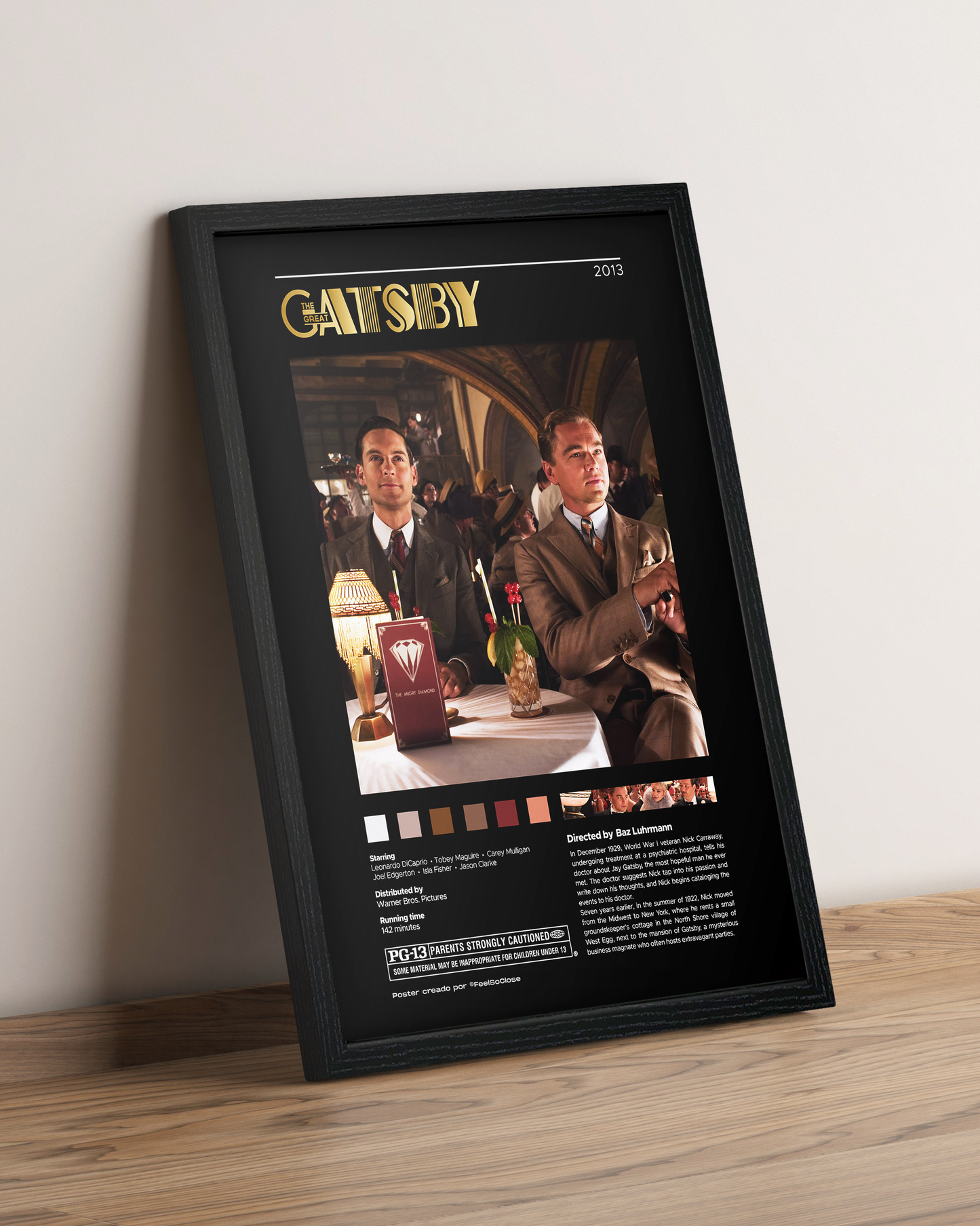 El gran Gatsby - Cuadro Película