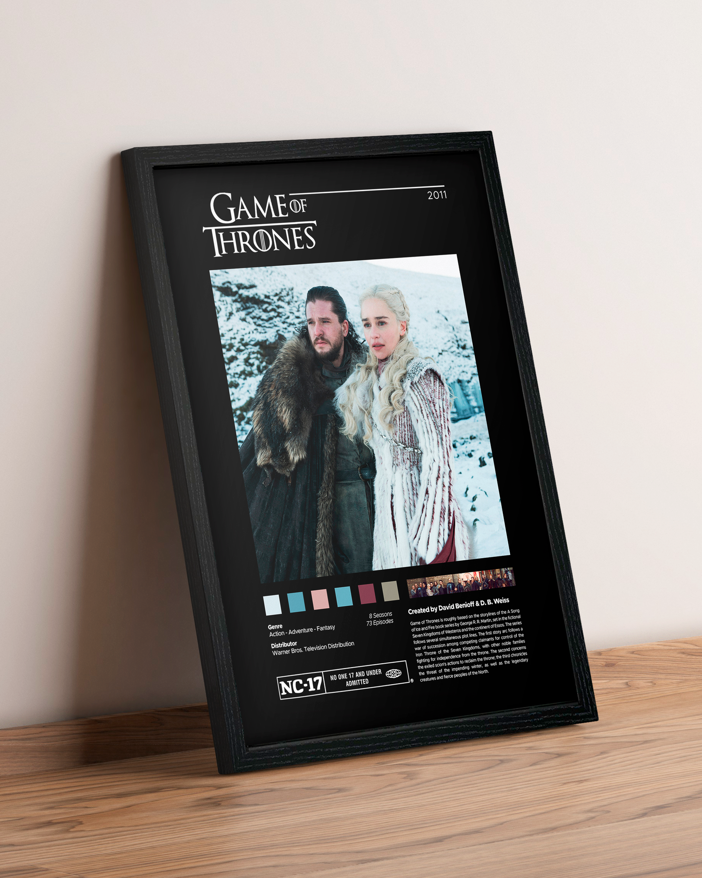 Game of Thrones - Cuadro Serie #3