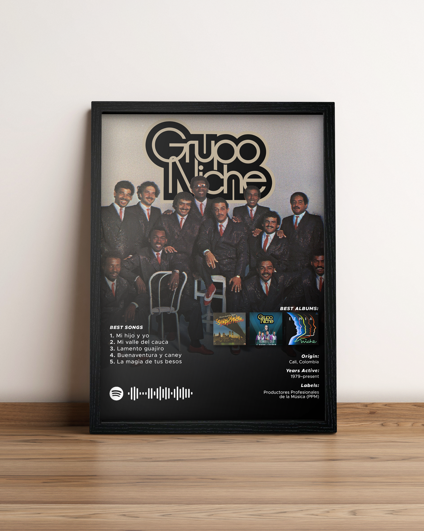 Grupo Niche - Cuadro Artista