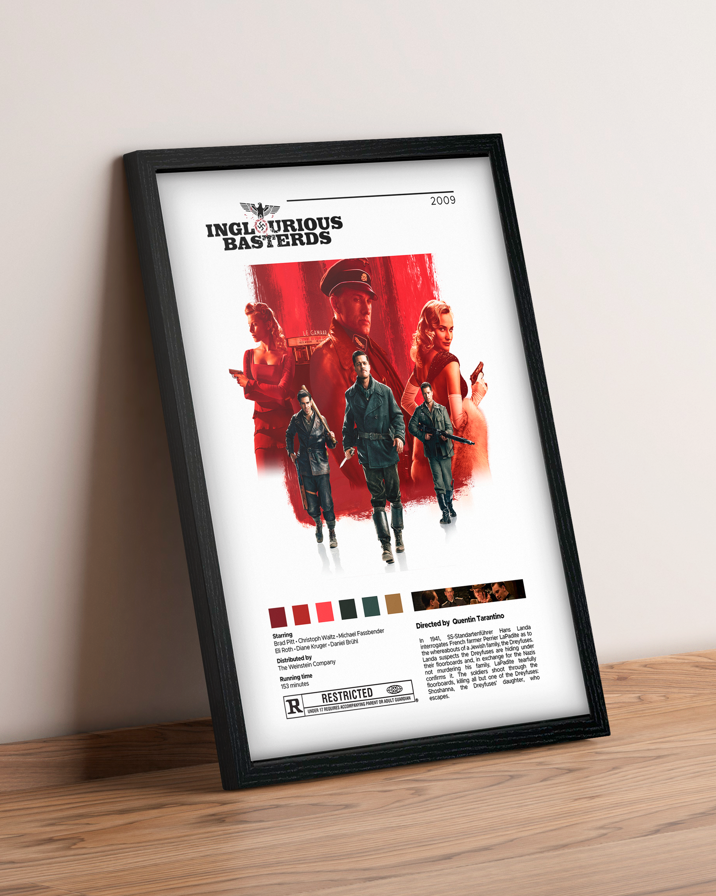 Bastardos sin gloria - Cuadro Película