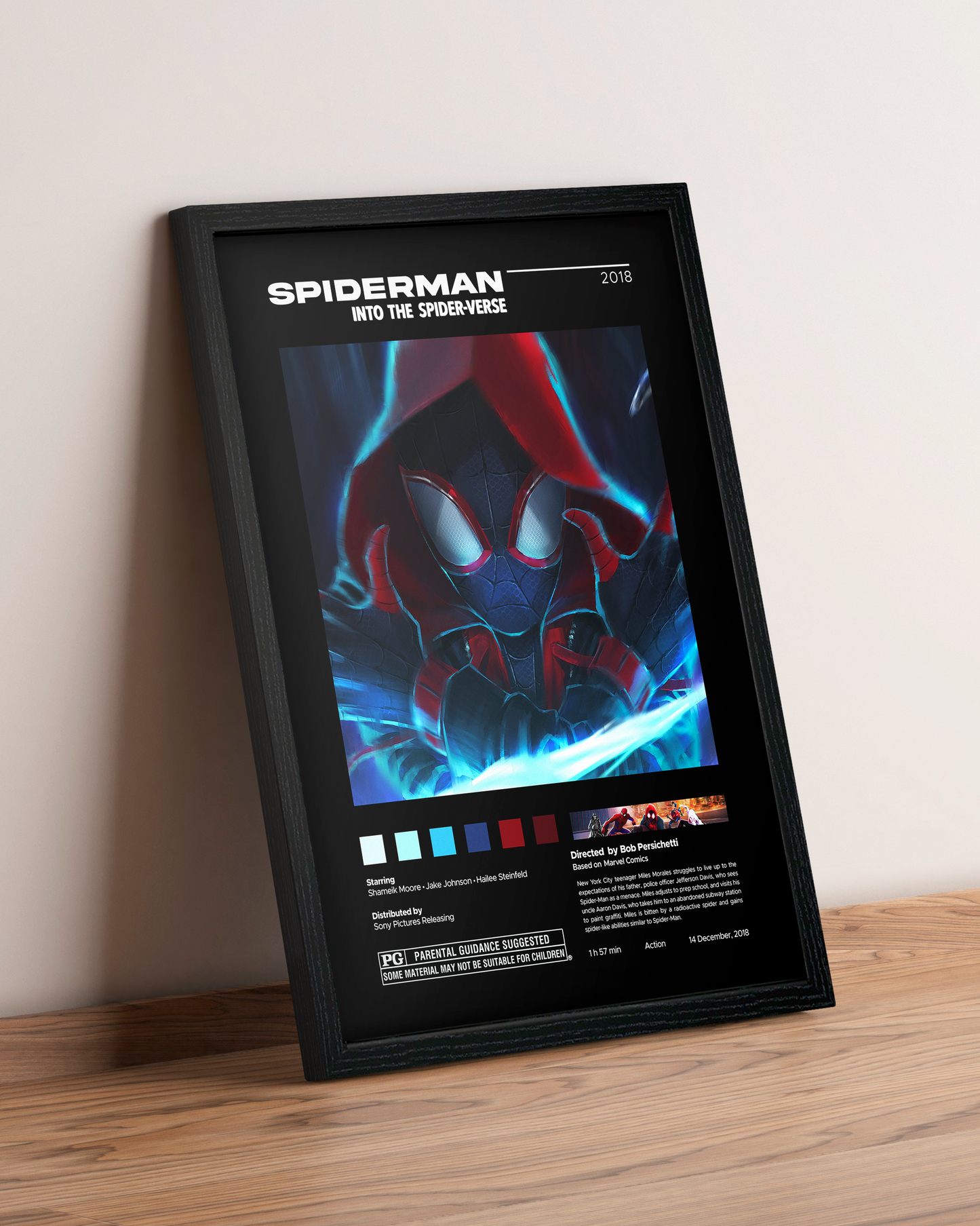 Spider-Man: Into the Spider-Verse - Cuadro Película #4