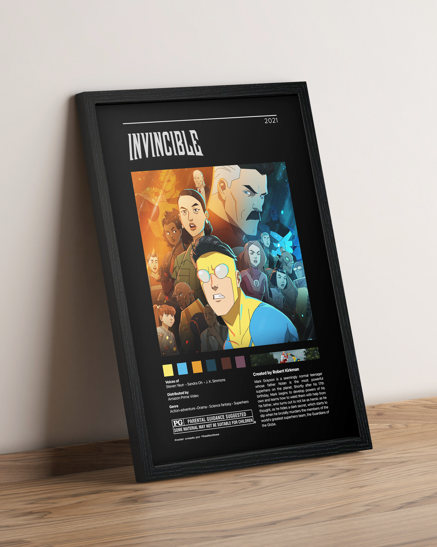 Invencible - Cuadro Serie #2