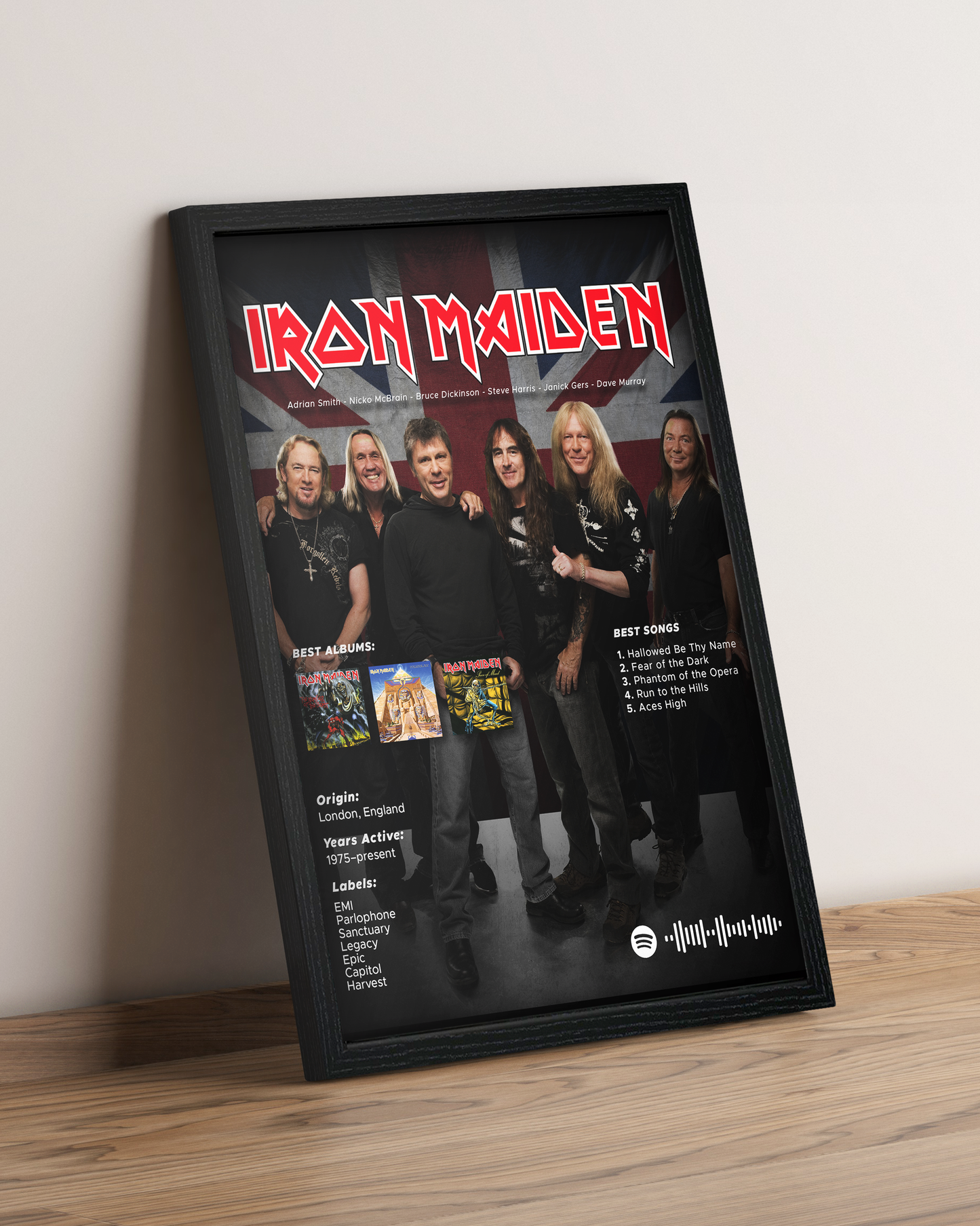 Iron Maiden - Cuadro Artista