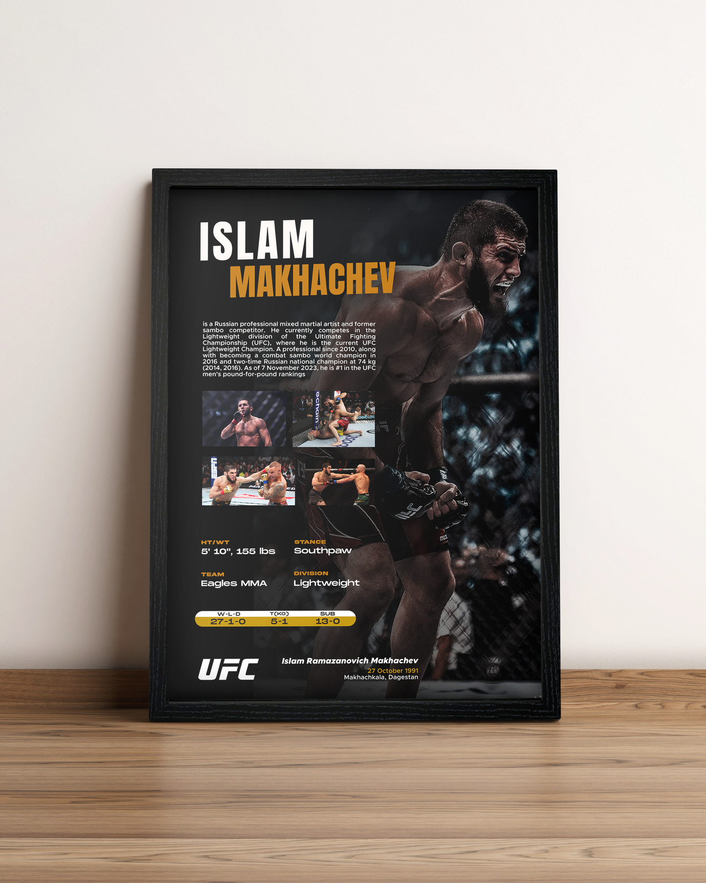 Islam Mkhachev - Cuadro Deportista