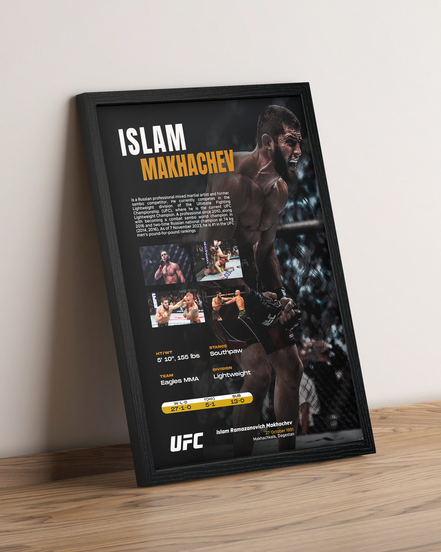 Islam Mkhachev - Cuadro Deportista