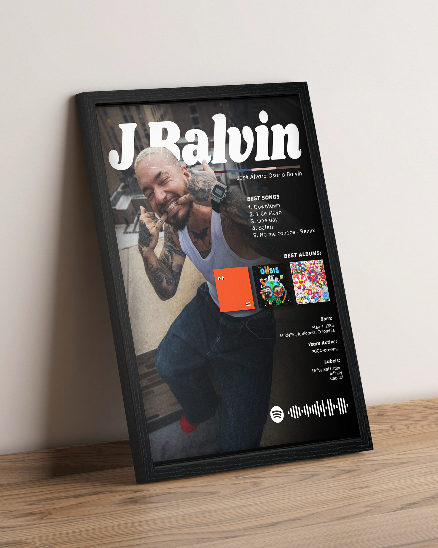 J Balvin - Cuadro Artista